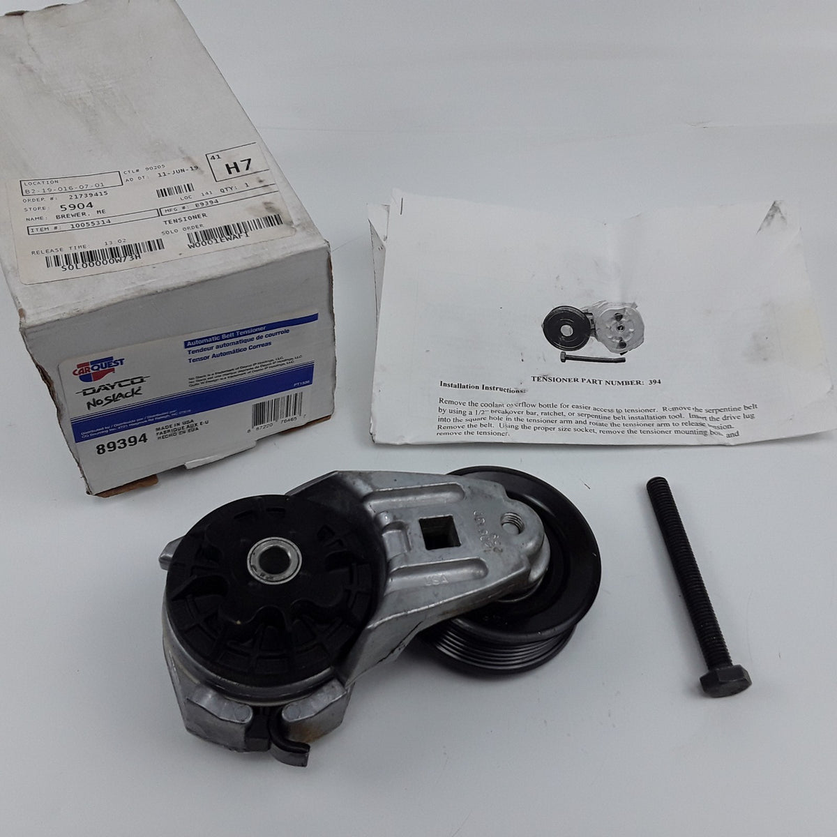 Automatic Belt Drive Tensioner Fits Oldsmobile Intrigue Aurora 1999 2000-2002