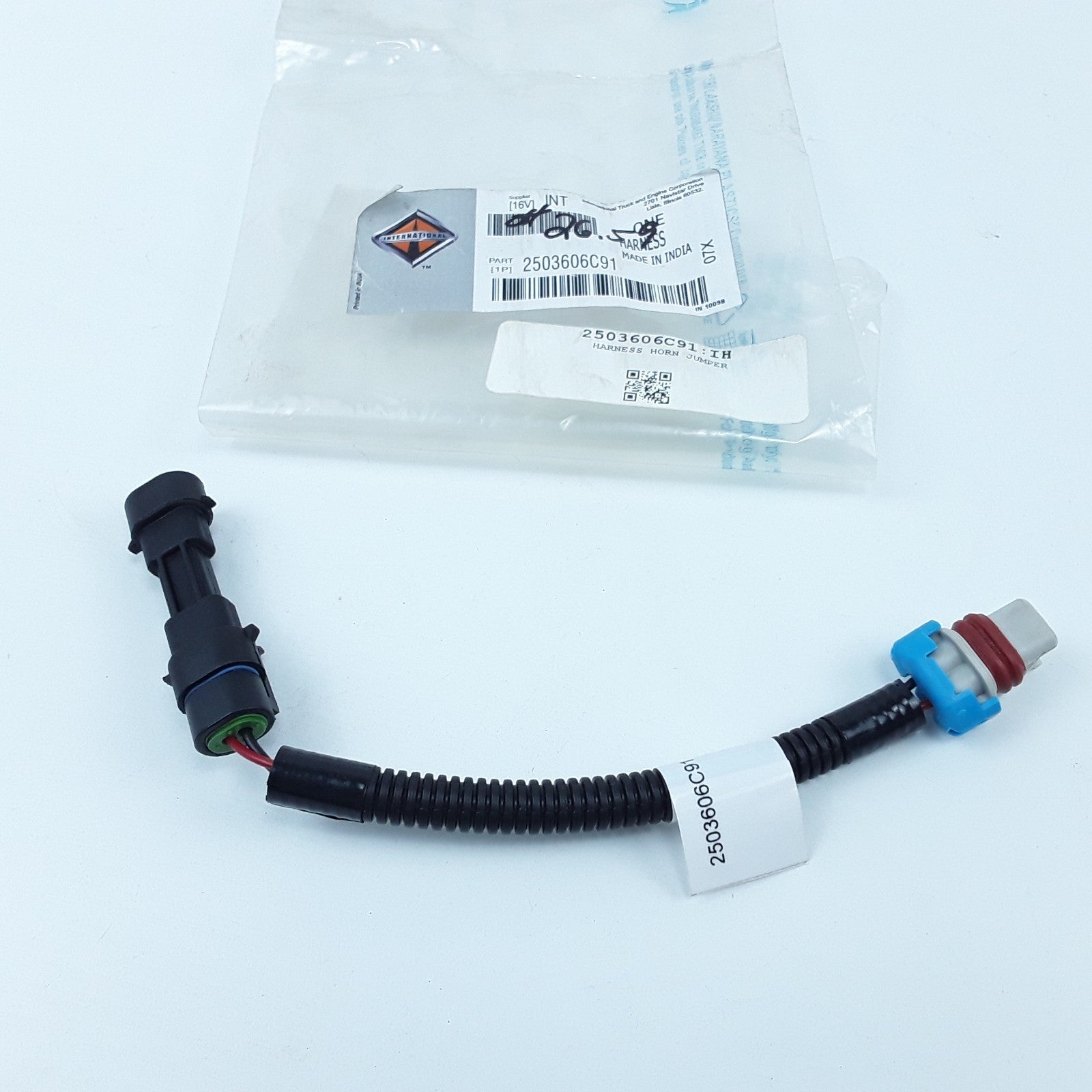 OEM International 2503606C91 Electrical Harness Horn Jumper Fits Navistar Trucks