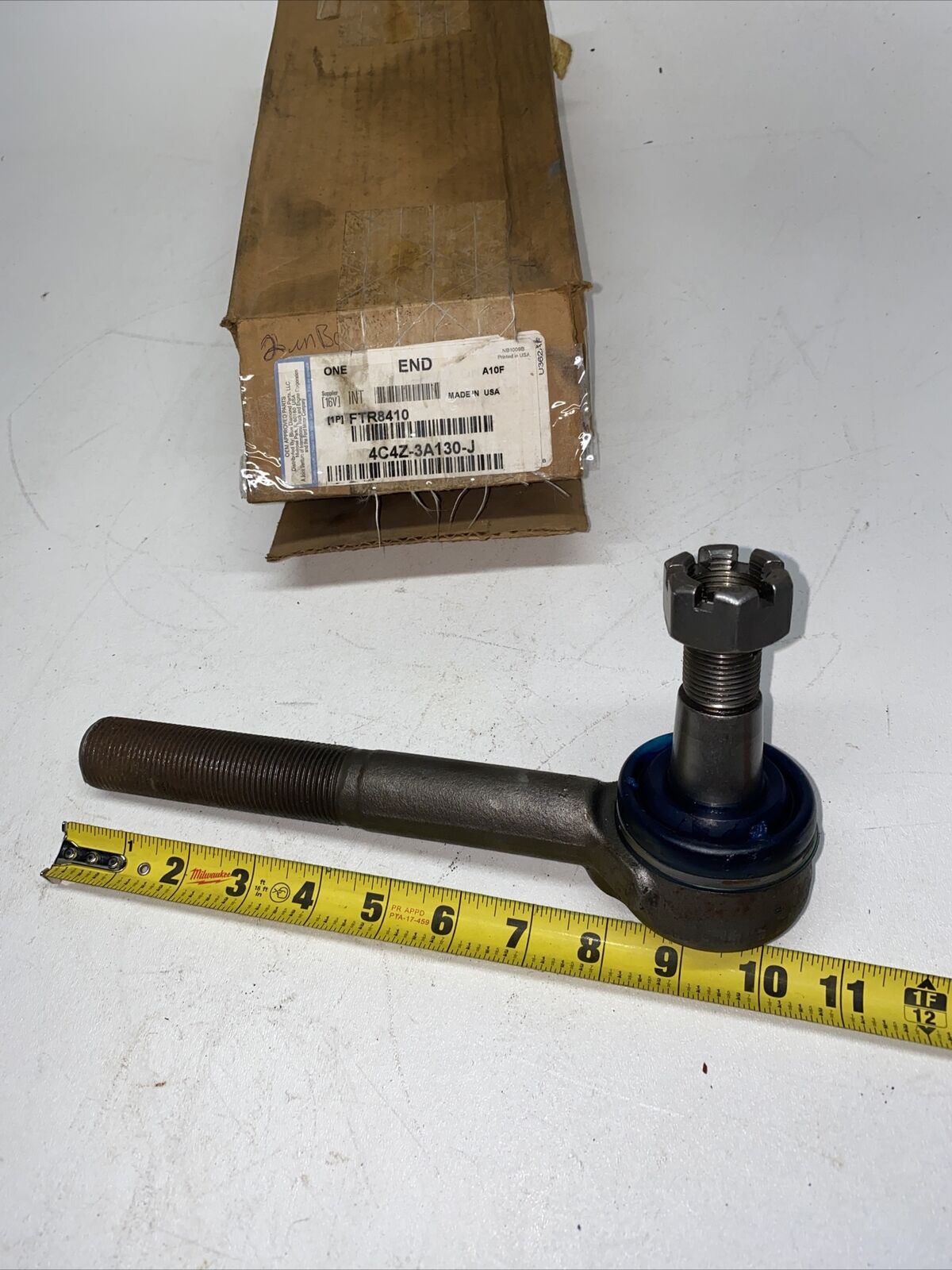 Tie Rod End International FTR8410 NEW 4C4Z-3A130-J - HotCarParts