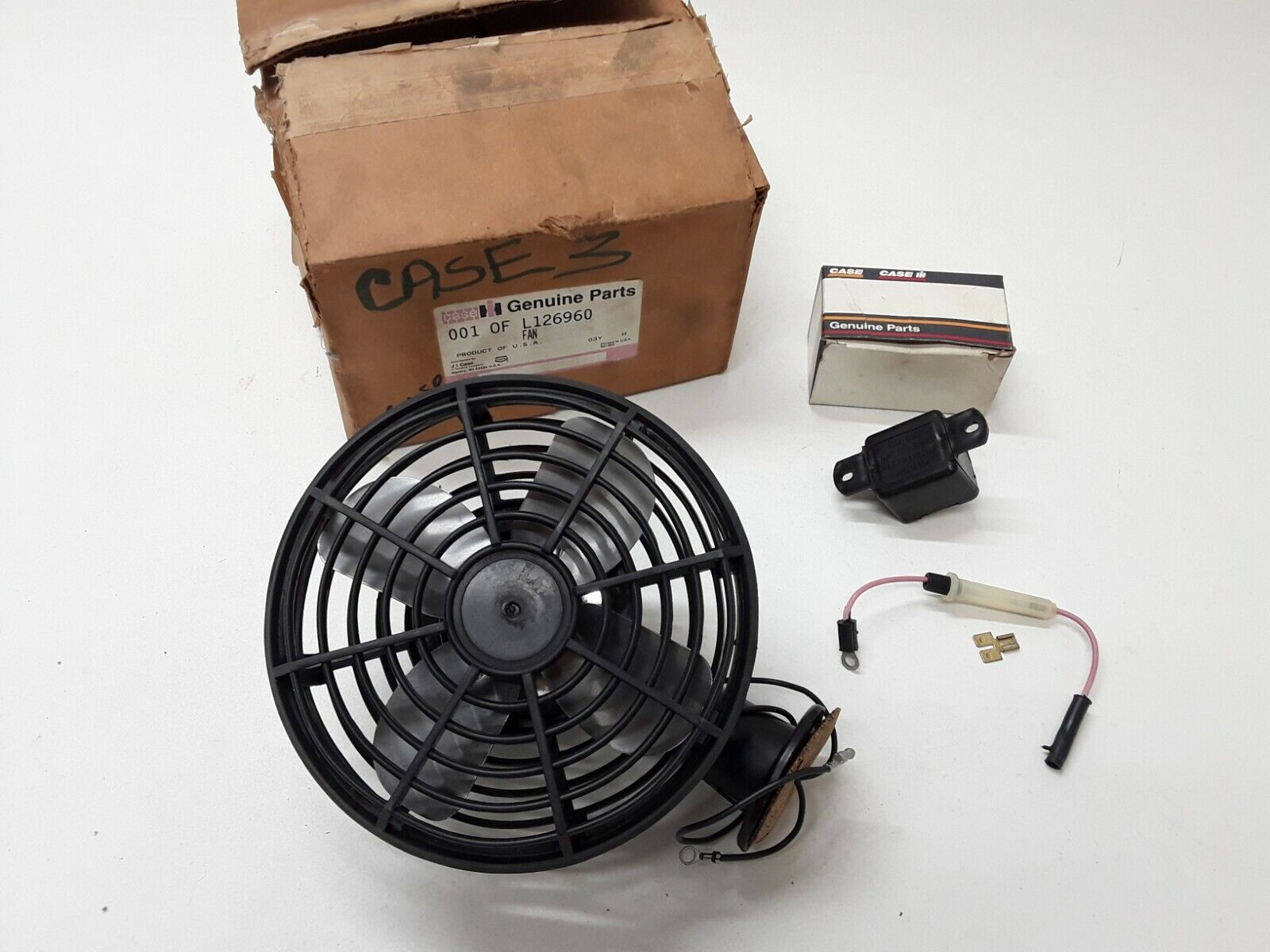 NEW GENUINE for CASE IH L126960 CIRCULATING FAN 24V / 2899-006-063 L59781 - HotCarParts