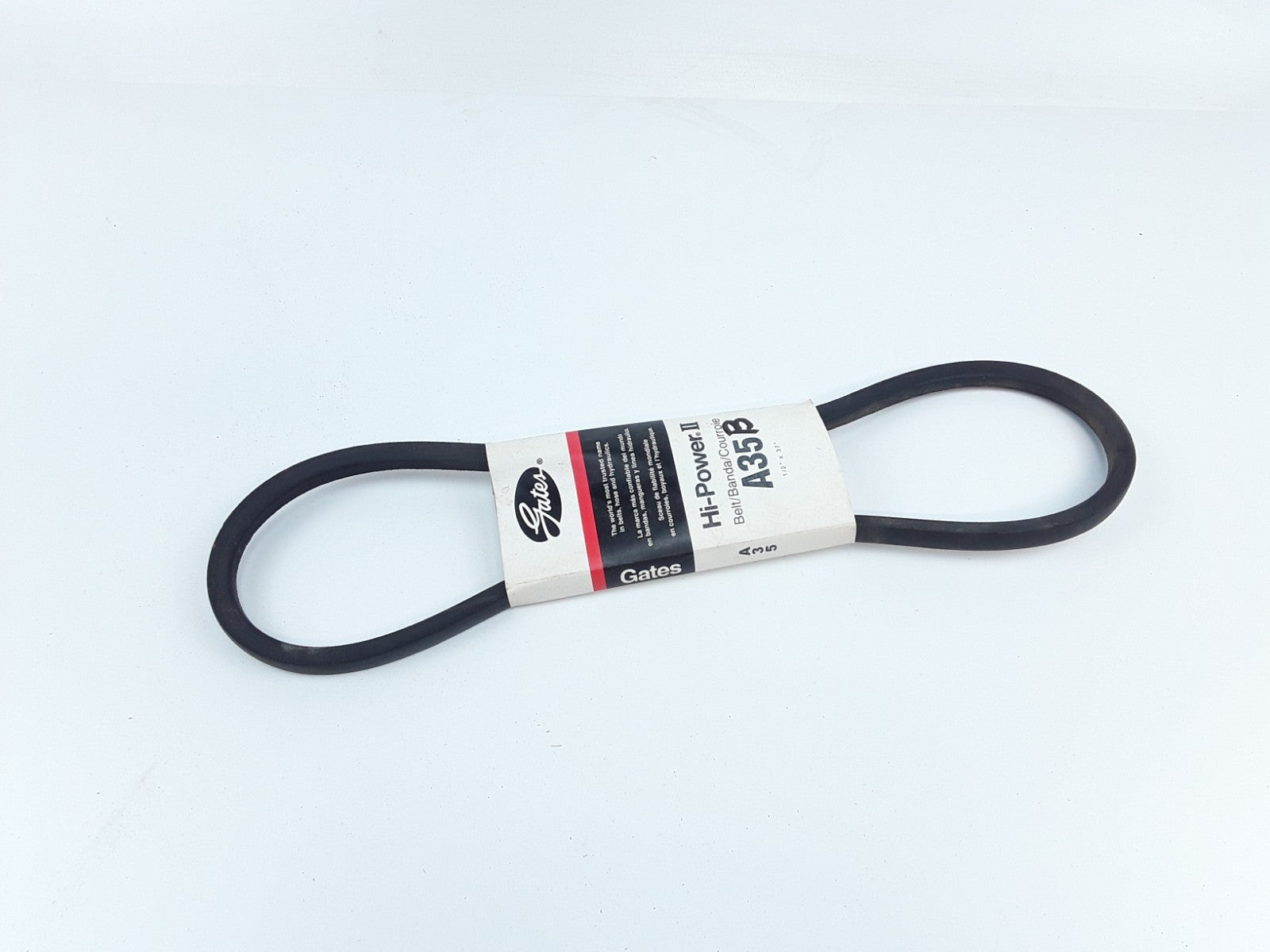 Gates A35 Hi-Power II Classical Section Wrapped V-Belt 1/2" x 37"