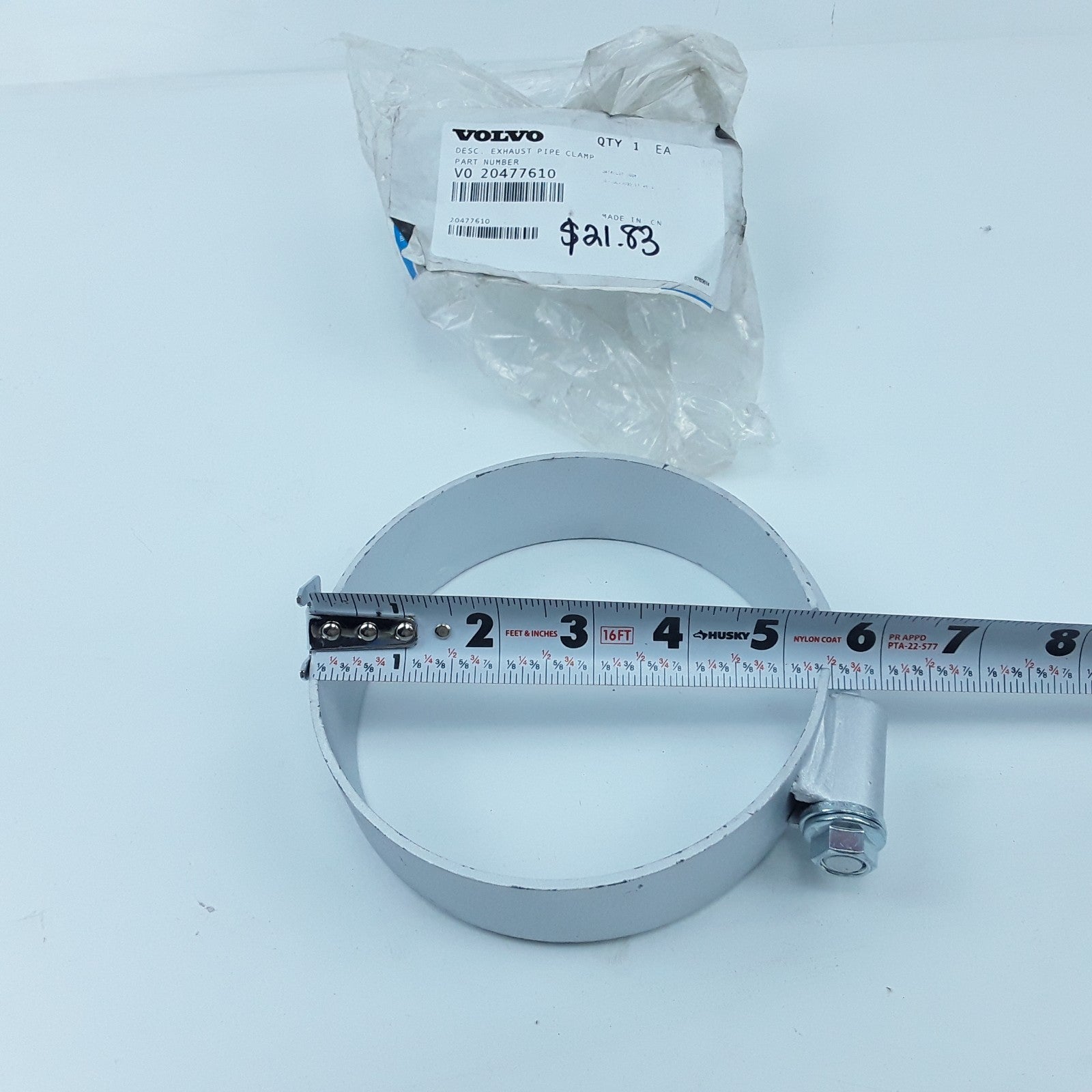 Volvo 20477610 Exhaust Clamp Bent Bolt For Volvo VN and VNL Models