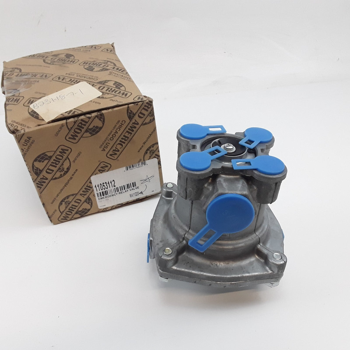 World American WA110200 Air Brake Emergency Relay Valve Replaces E-807995 110200