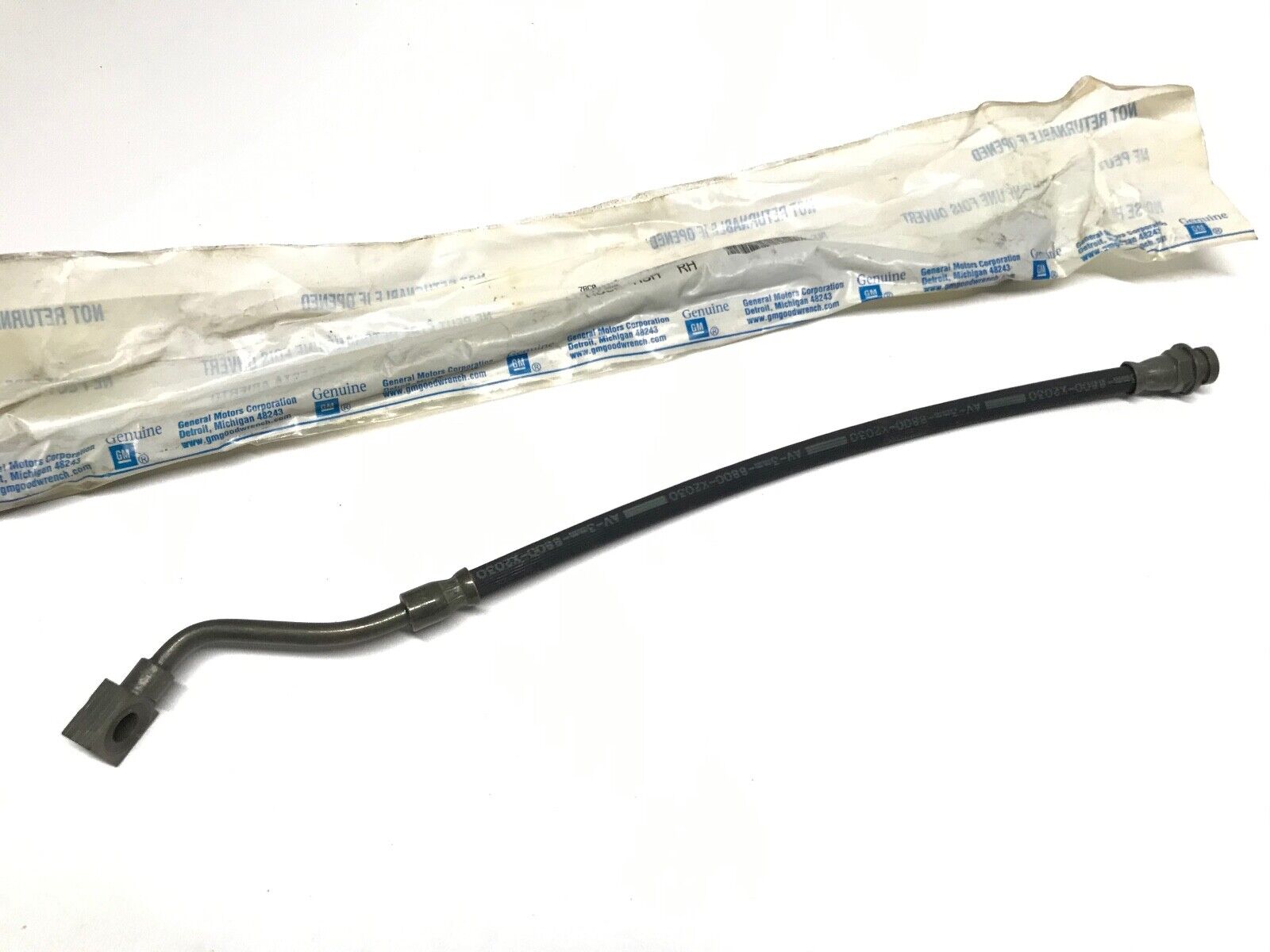 NEW GENUINE OEM GM 10112054 FRONT RIGHT Brake Hose - HotCarParts