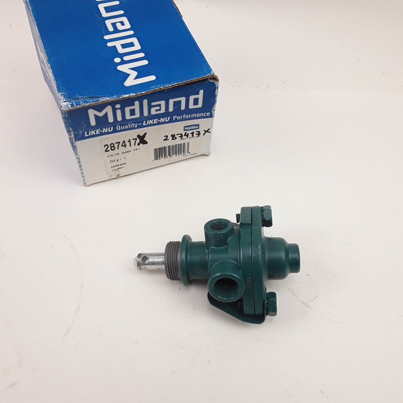 Haldex 287417X Reman Brake Valve Dash PP1 For Heavy Duty High Performance Trucks