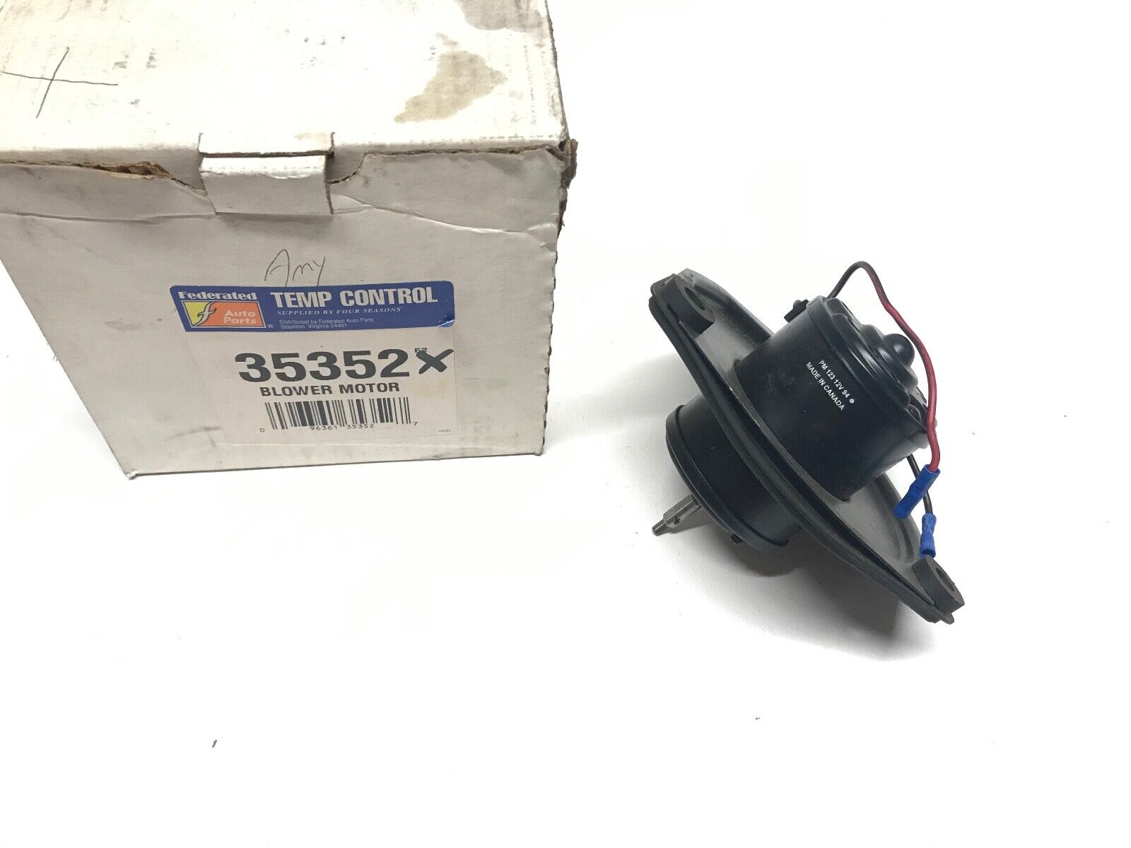 HVAC Blower Motor Federated 35352 for Buick Chevrolet Oldsmobile Pontiac - HotCarParts