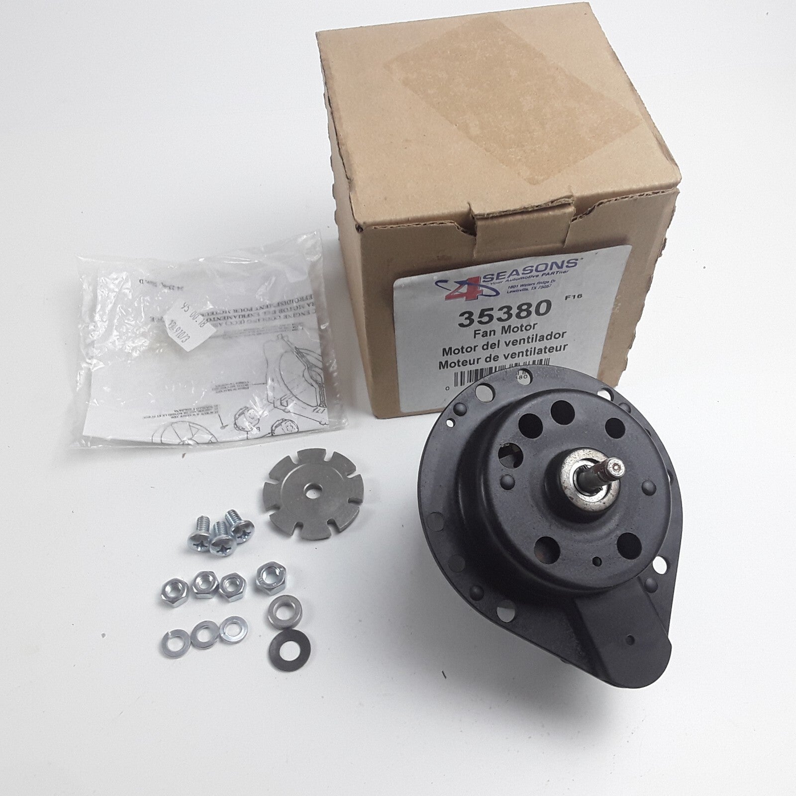Condenser Fan Motor Fits Dodge Oldsmobile Pontiac Cadillac Chevrolet (1986-2008)