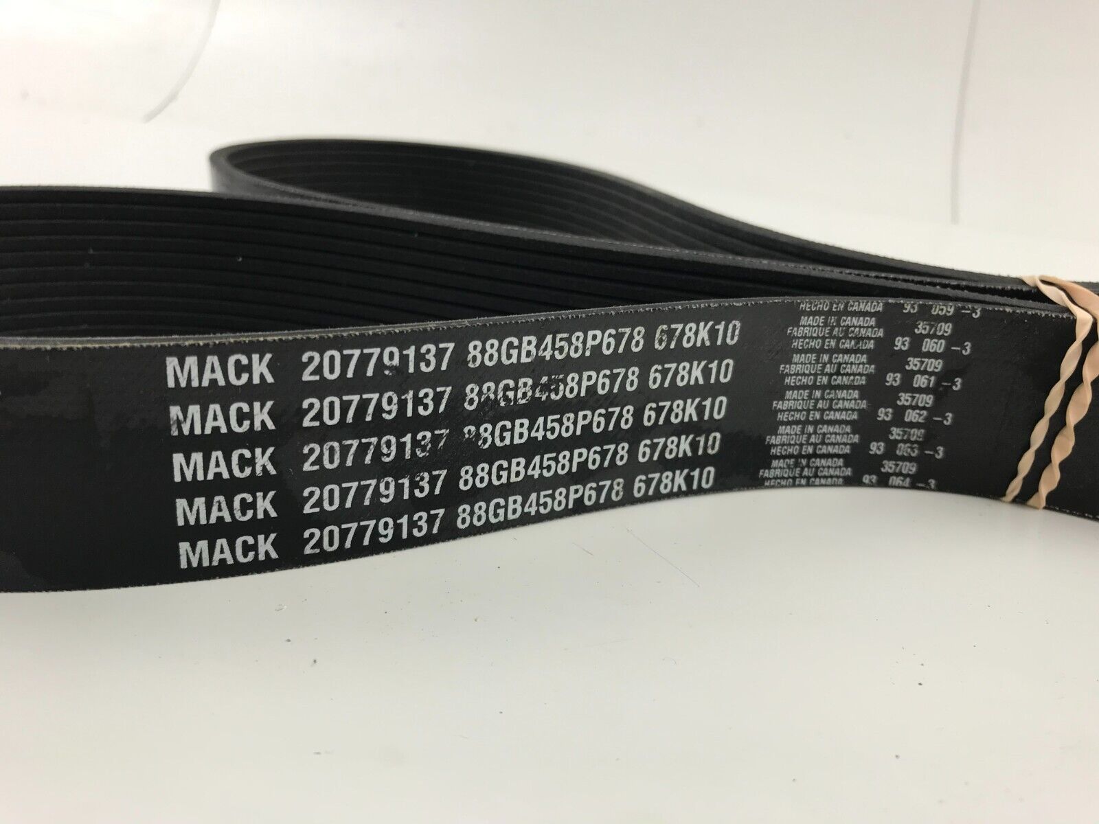 GENUINE OEM Mack 20779137 Belt 88GB458P678 678K10 5100678 EBT-8776-678 25170258 - HotCarParts