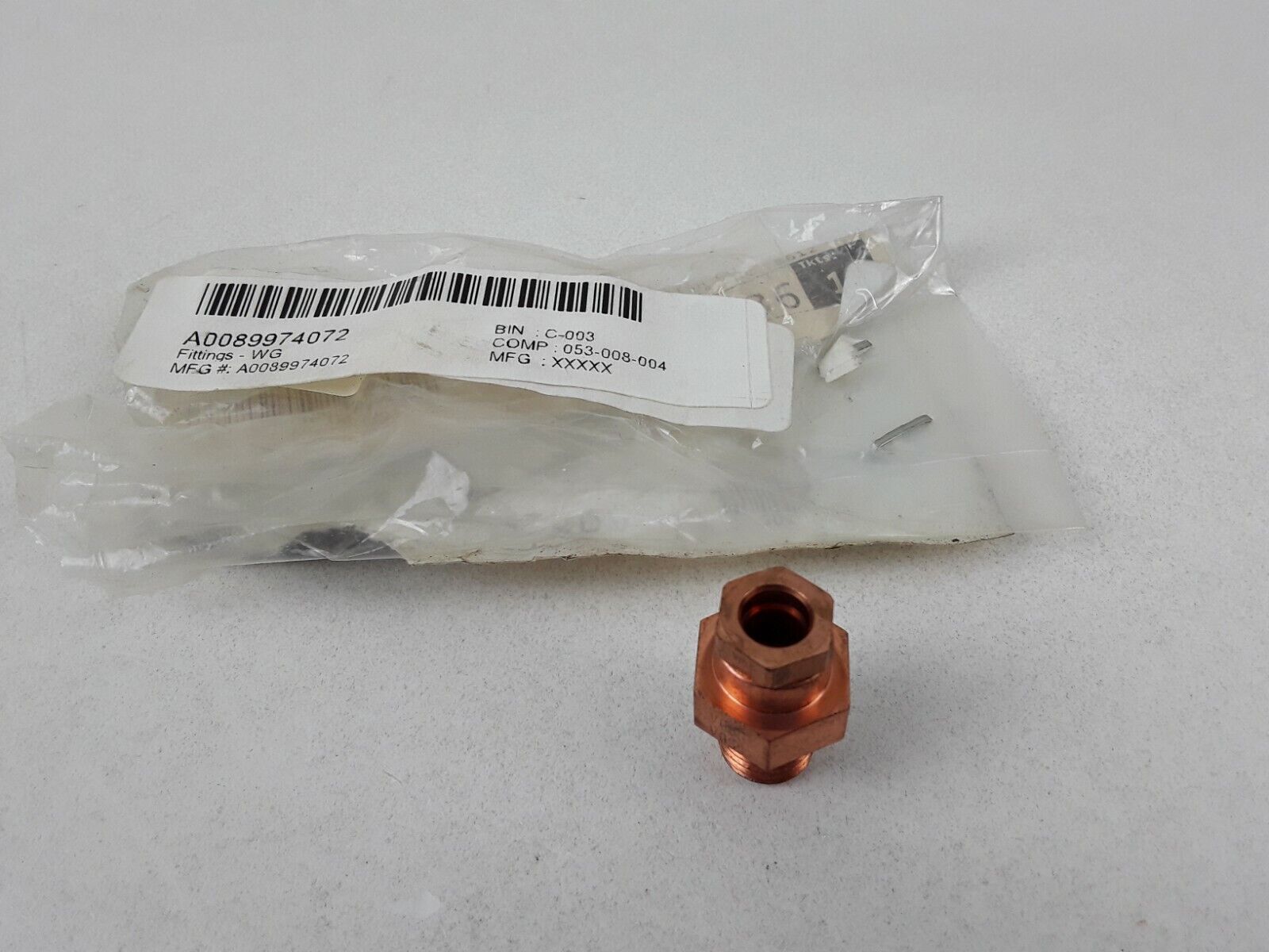 DETROIT DIESEL A0089974072 Copper FITTING WG DDE A0089974072 Fast Free Shipping - HotCarParts