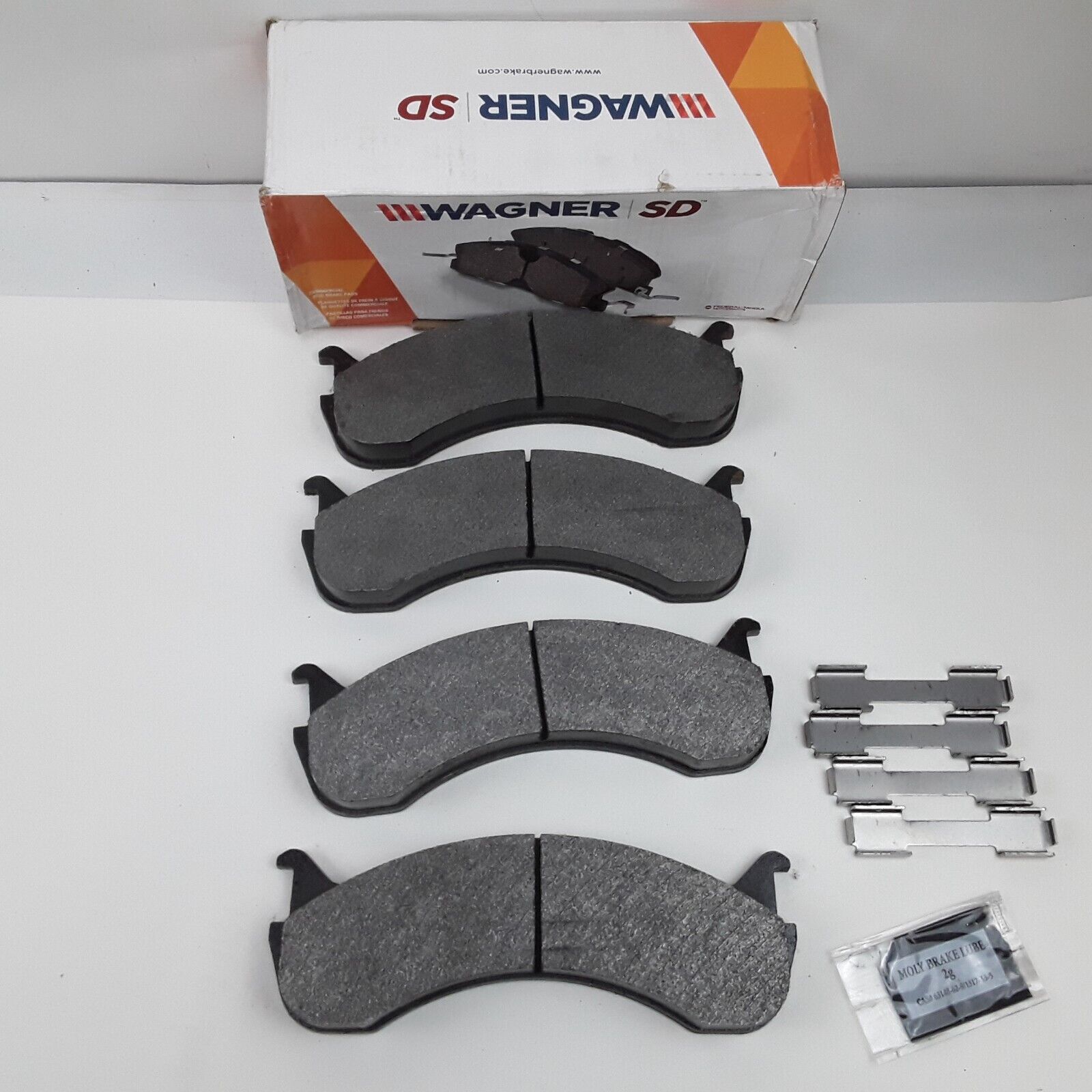 Wagner SevereDuty SX786A Semi-Metallic Disc Brake Pad Set for Kenworth 1998-2020