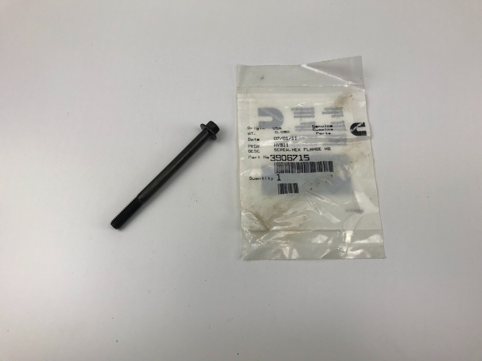 OEM CUMMINS 3906715 Hexagon Flange Head Cap Screw For 6CT 8.3C ISC QSC 4B B3.9 - HotCarParts