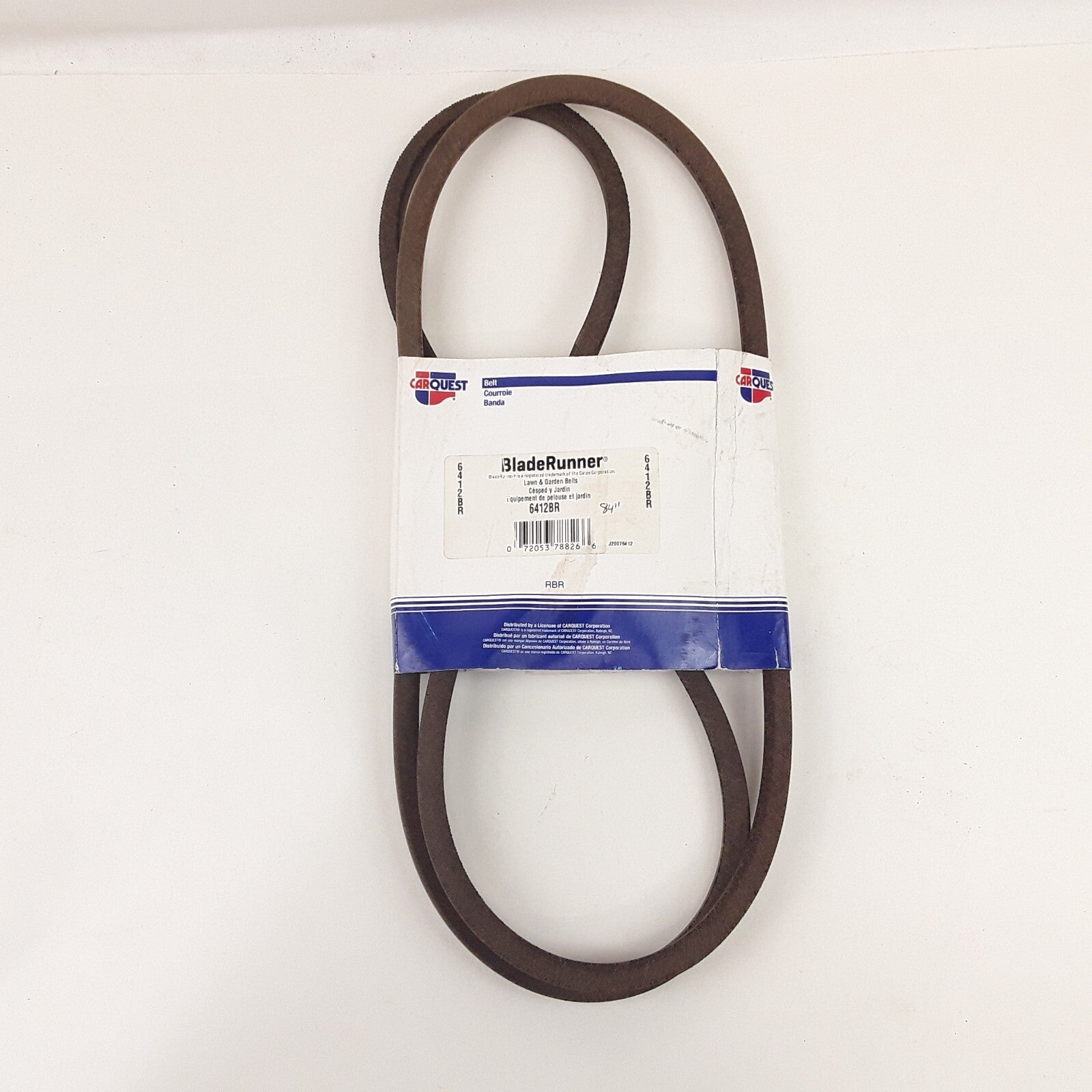 Carquest 6412BR Blade Runner Lawn and Garden Equipment Belt EPDM 84in