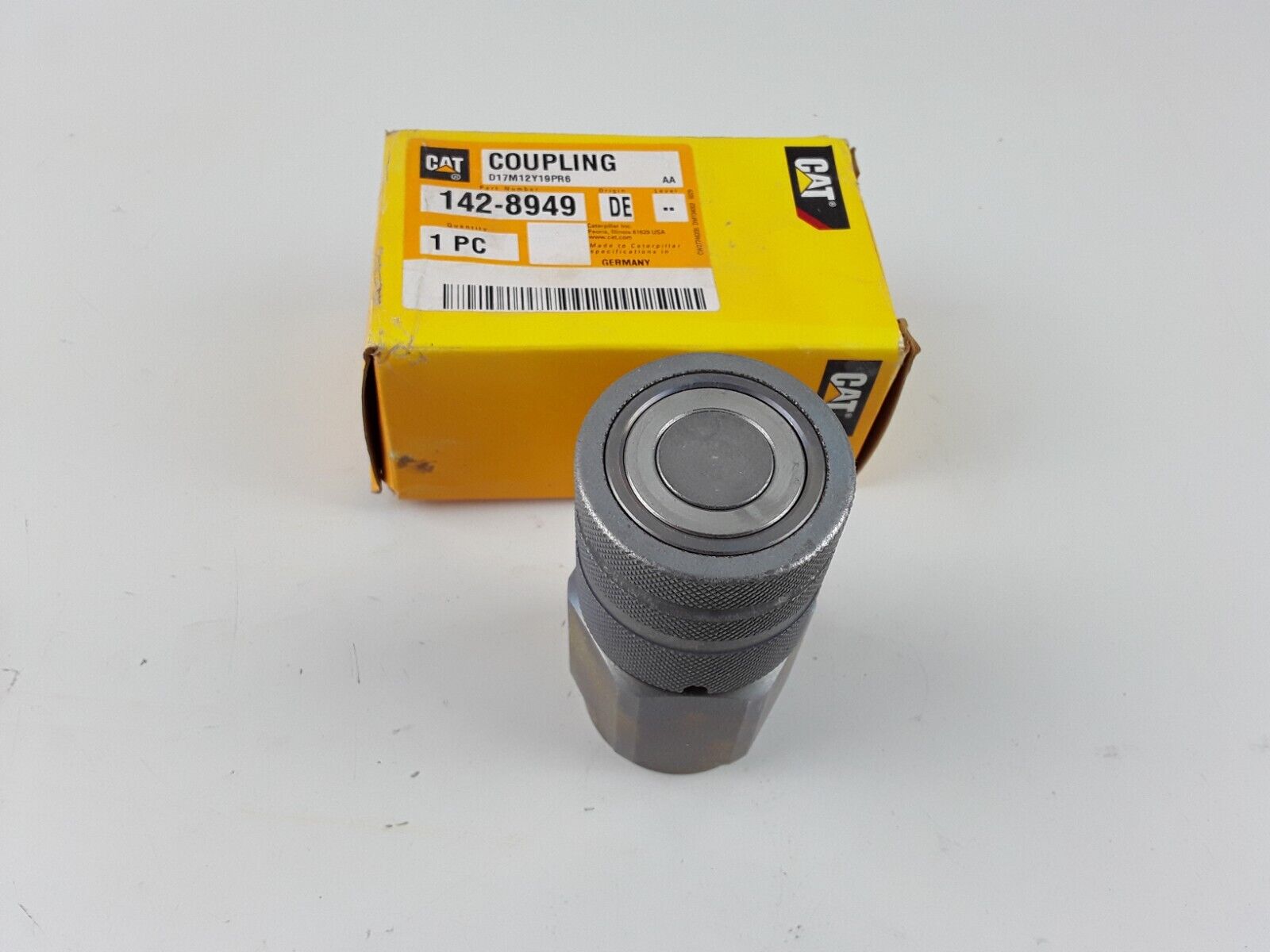 GENUINE CAT 142-8949 COUPLING QUICK DISCONNECT 613C II 613G 226B 242B 248B 256C - HotCarParts
