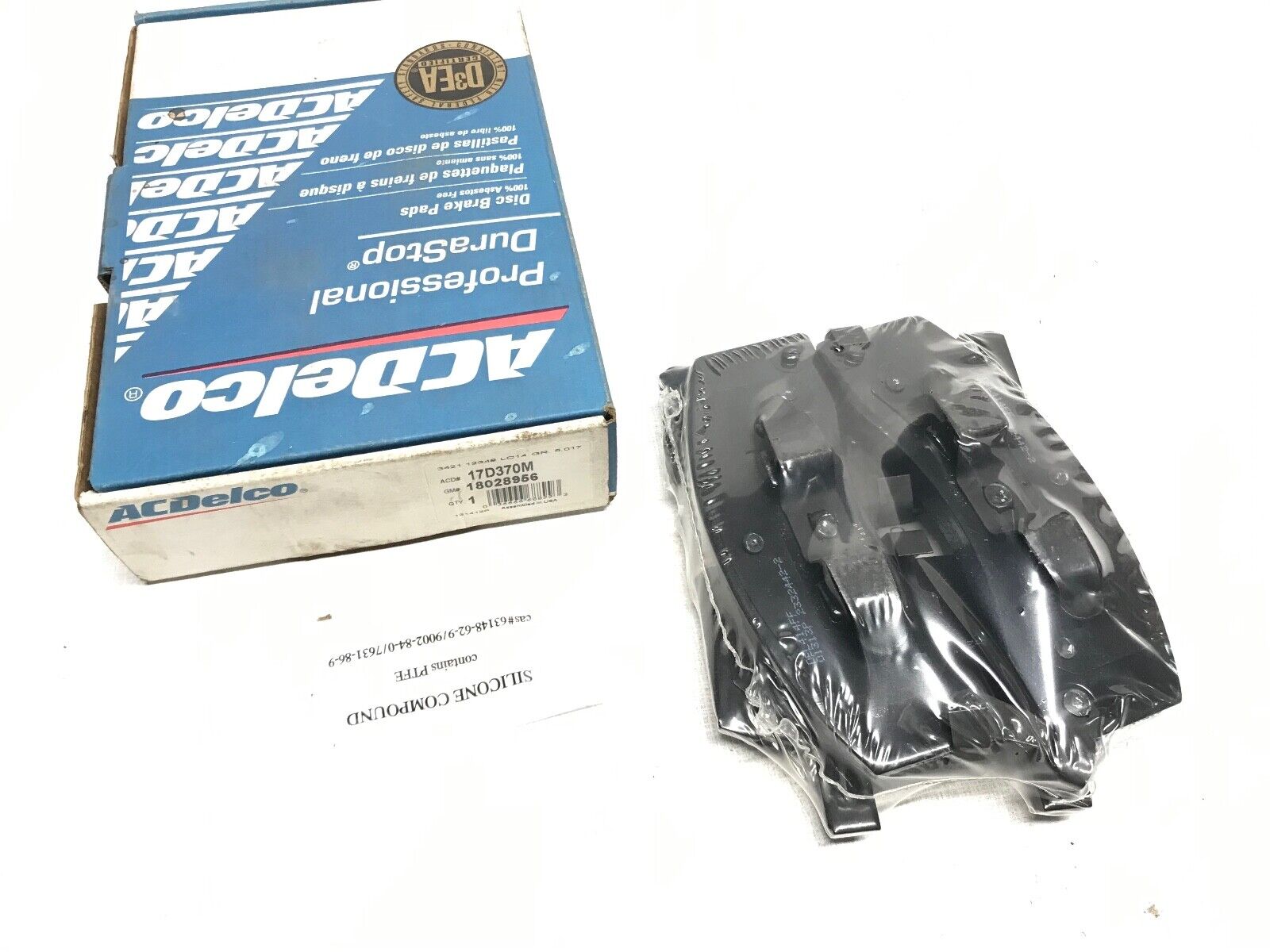 ACDelco Pro 17D370M Disc Brake Pad - HotCarParts