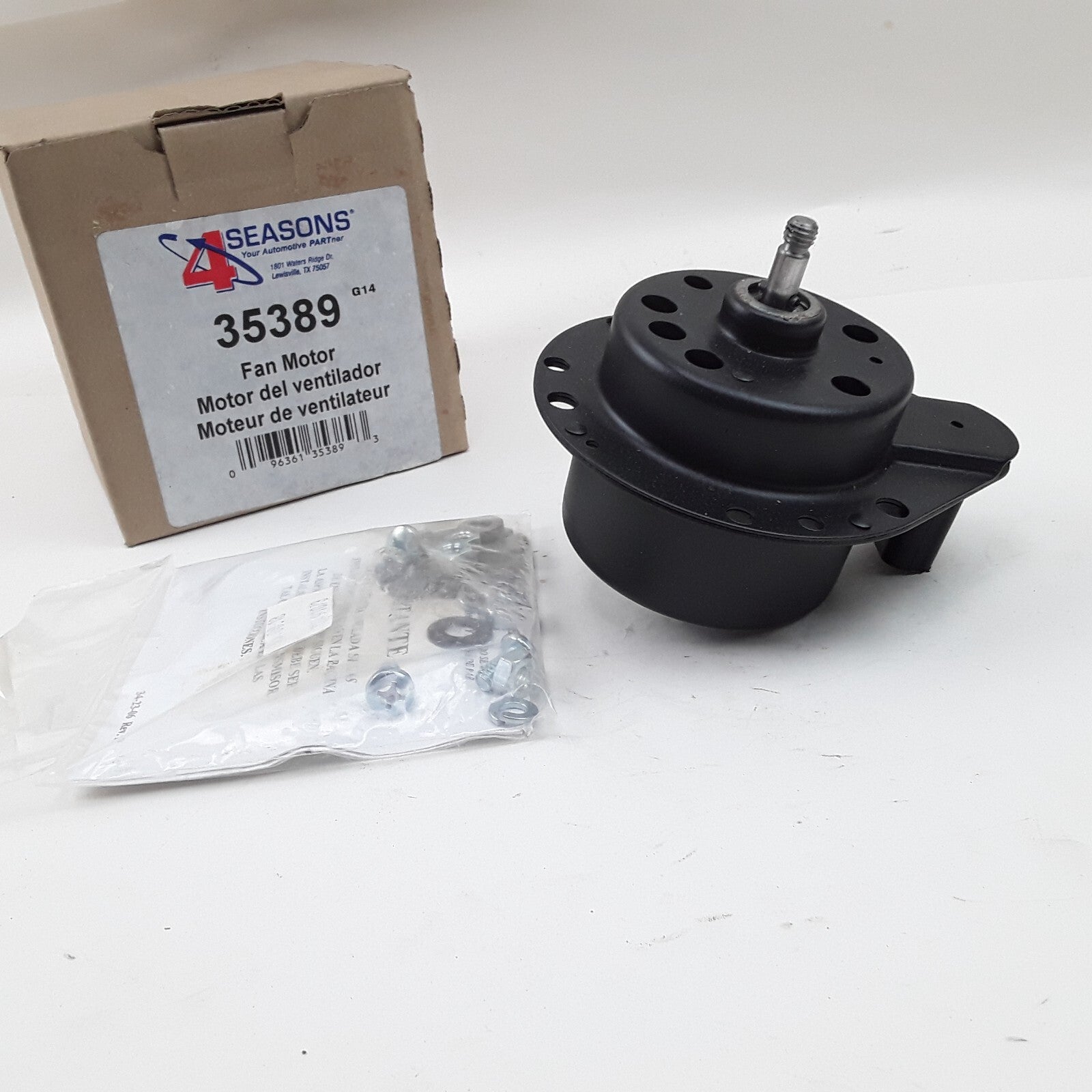 Condenser Fan Motor Fits Cadillac Chevrolet Pontiac Oldsmobile Buick (1994-2007)