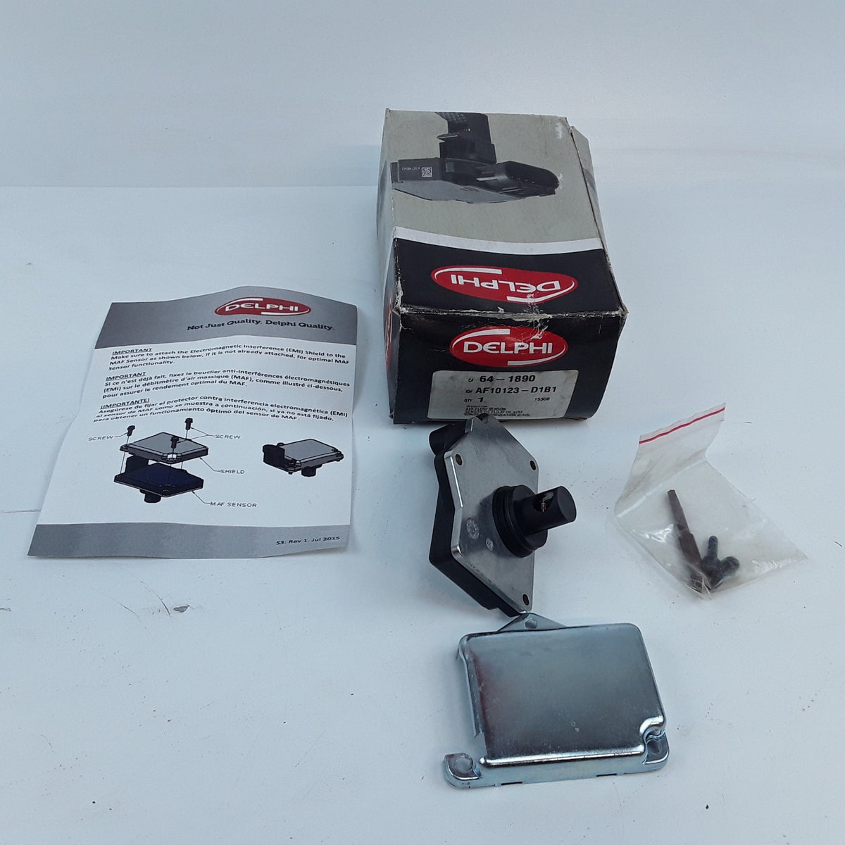 Mass Air Flow Sensor Fits Chevrolet Buick Oldsmobile Pontiac 1990 1991 1992-1996