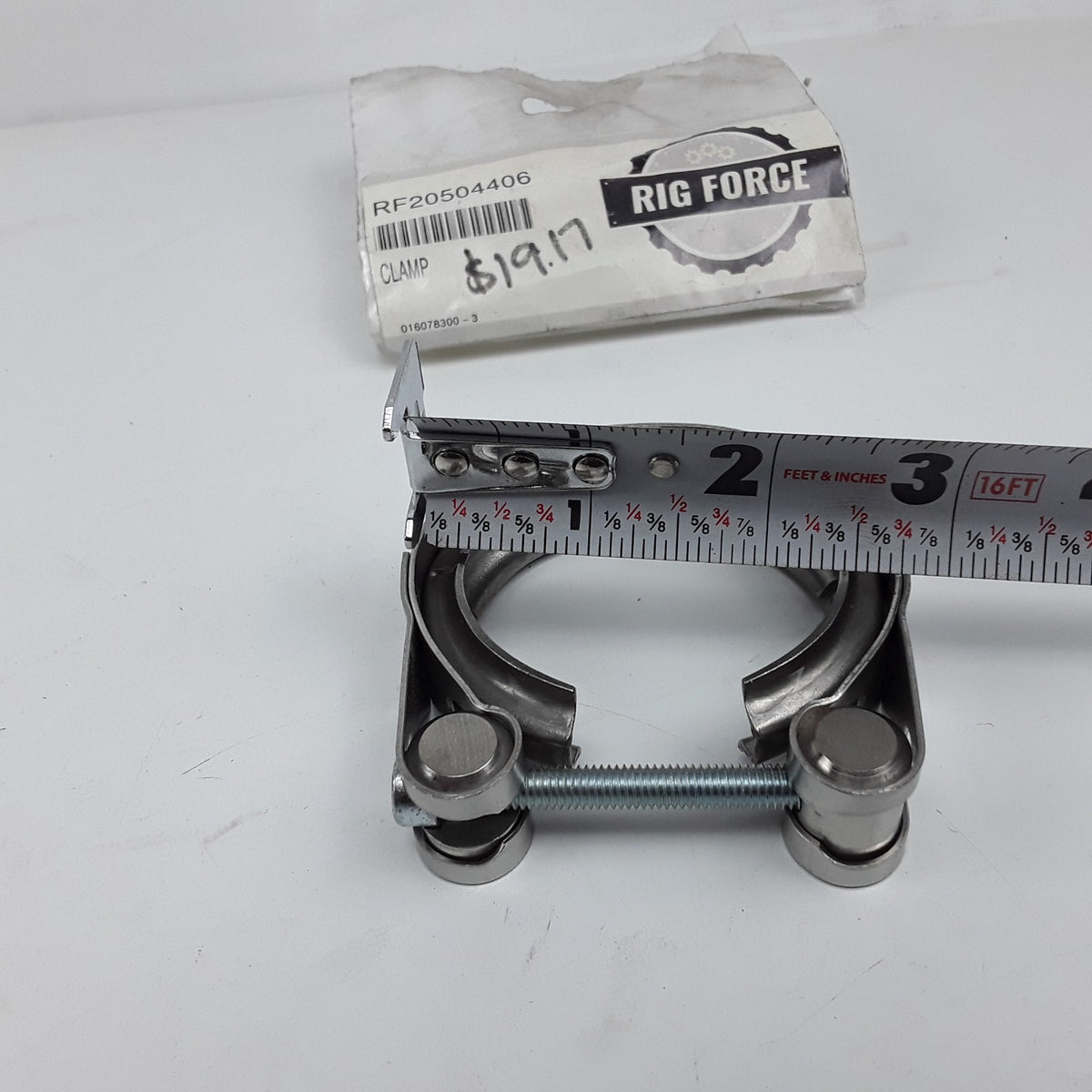 Rig Force 20504406 Exhaust Clamp For Volvo VNM VHD 2003 2004 2005 2006 2007 2008