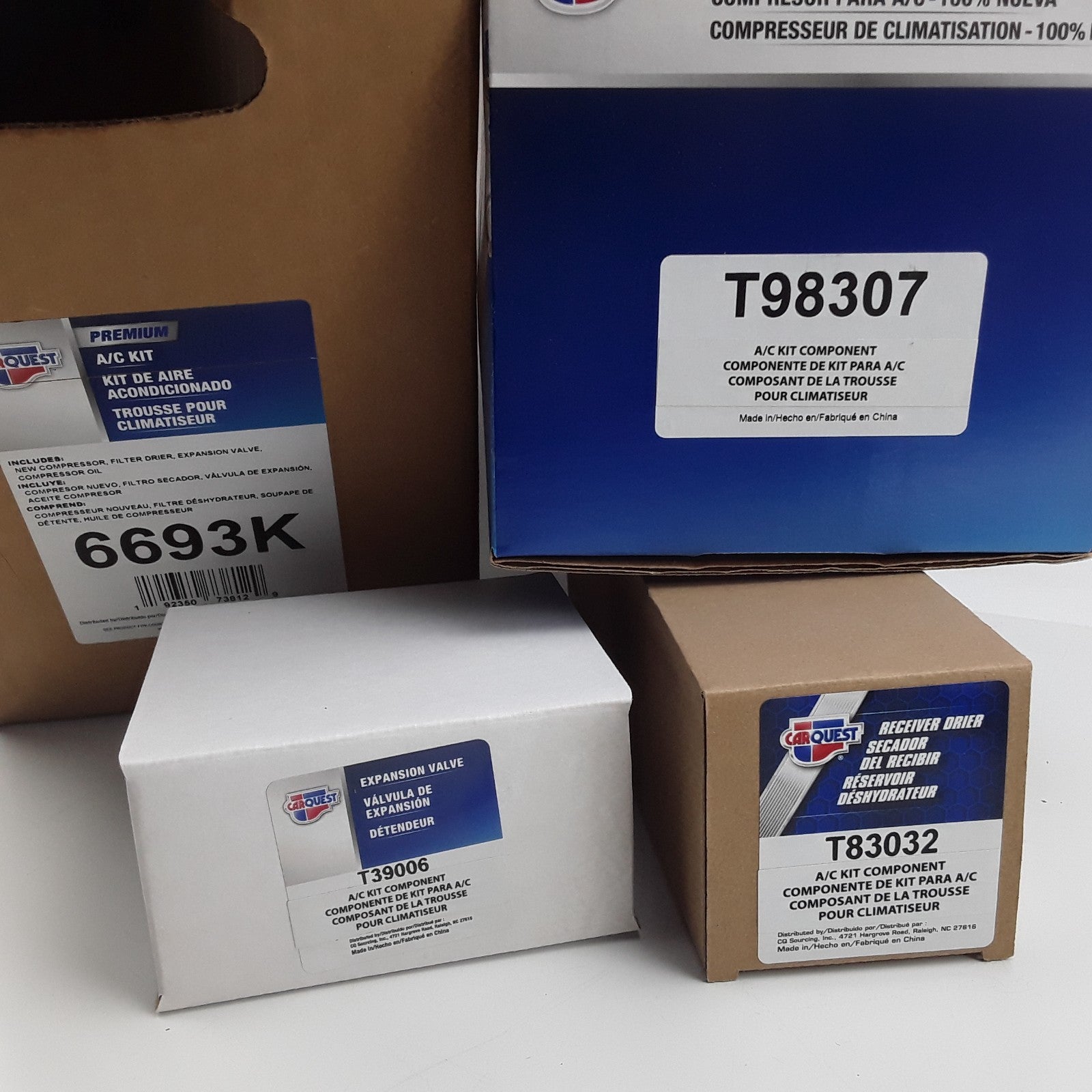 Carquest 6693K A/C Compressor Kit Fits Acura TL Honda Accord 2003 2004 2005-2008