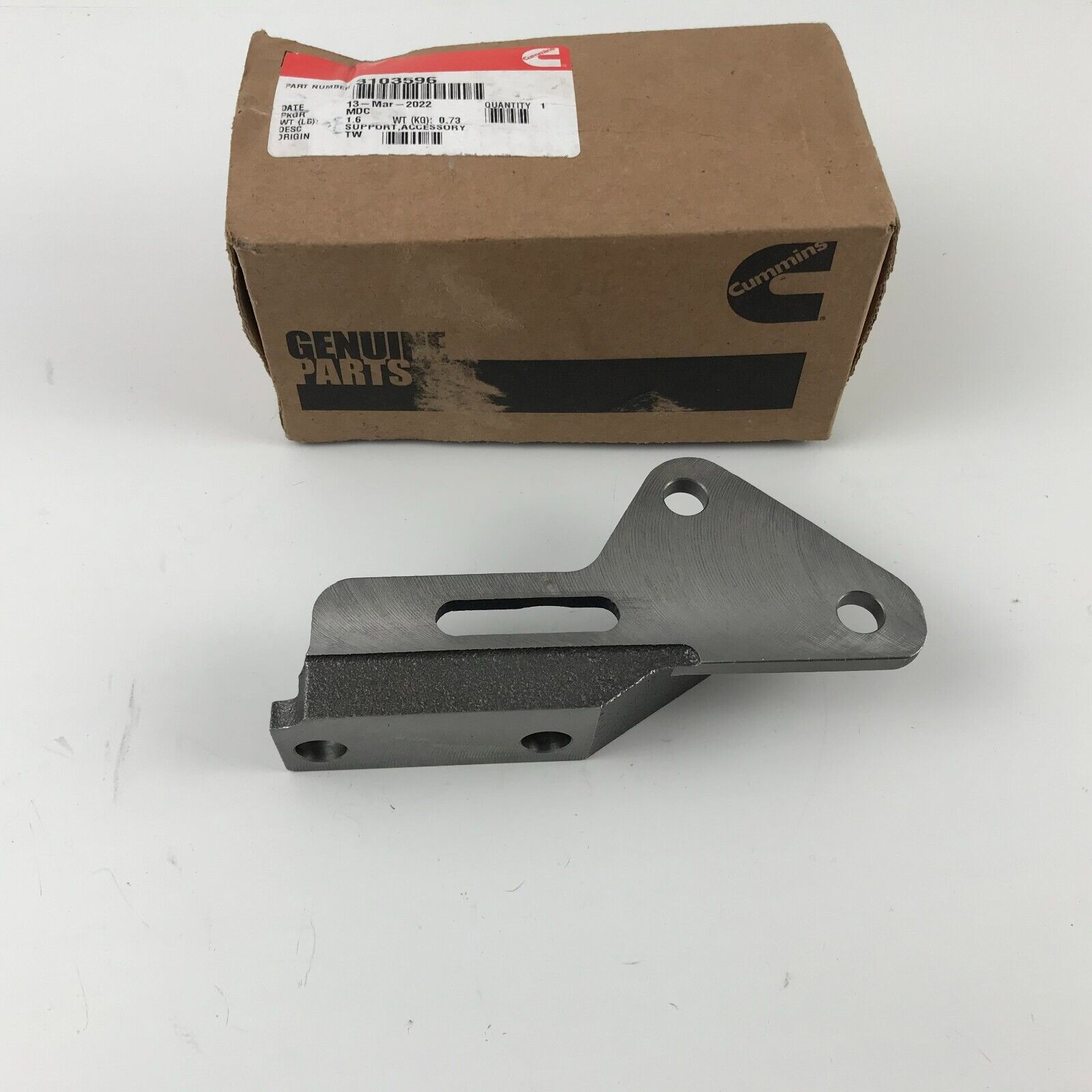 GENUINE OEM CUMMINS ISX15 FRONT ENGINE BRACKET SUPPORT 3103596 FAST SHIPPING - HotCarParts
