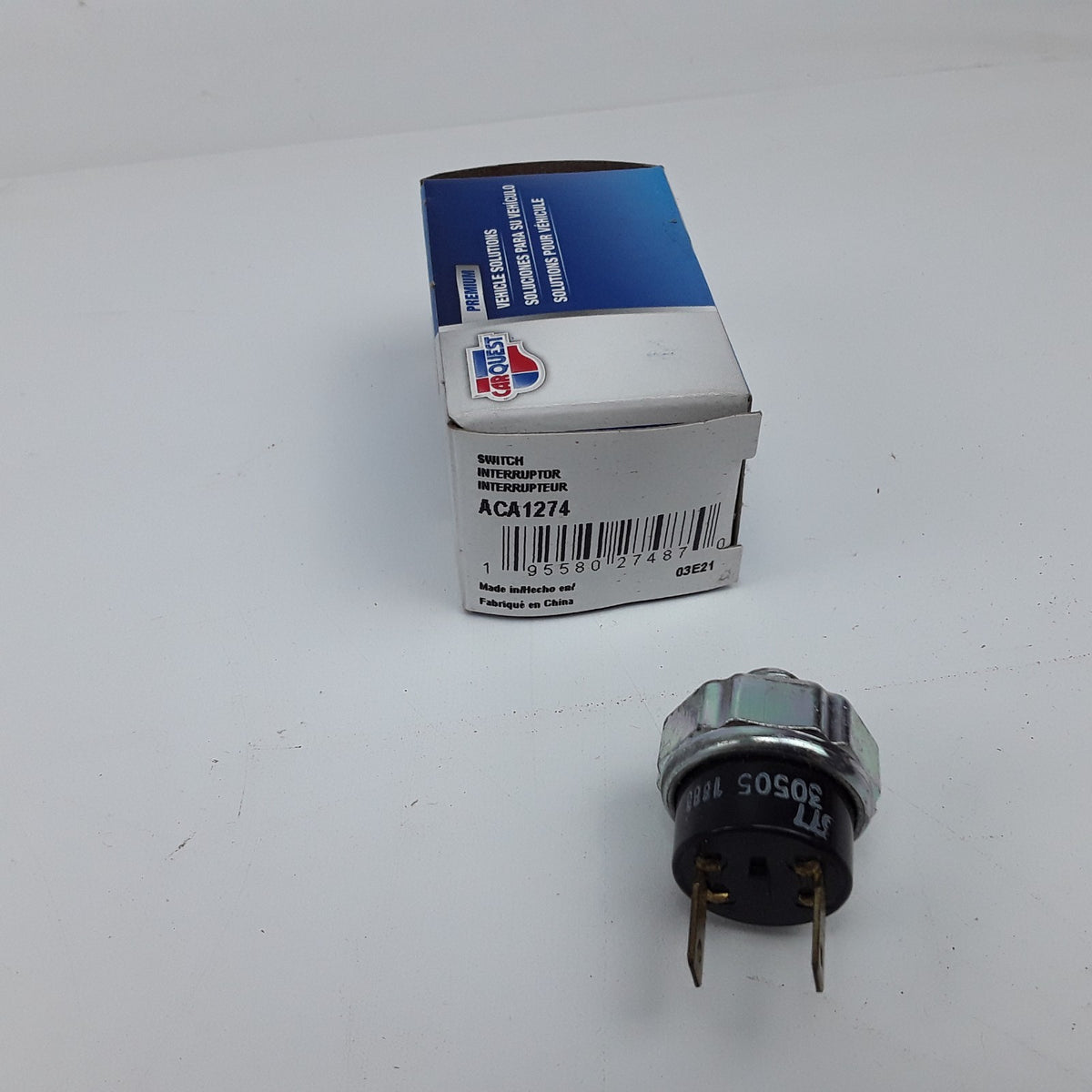 HVAC Pressure Switch Fits White Chrysler Dodge Plymouth 1980 1981 1982 1983-1996