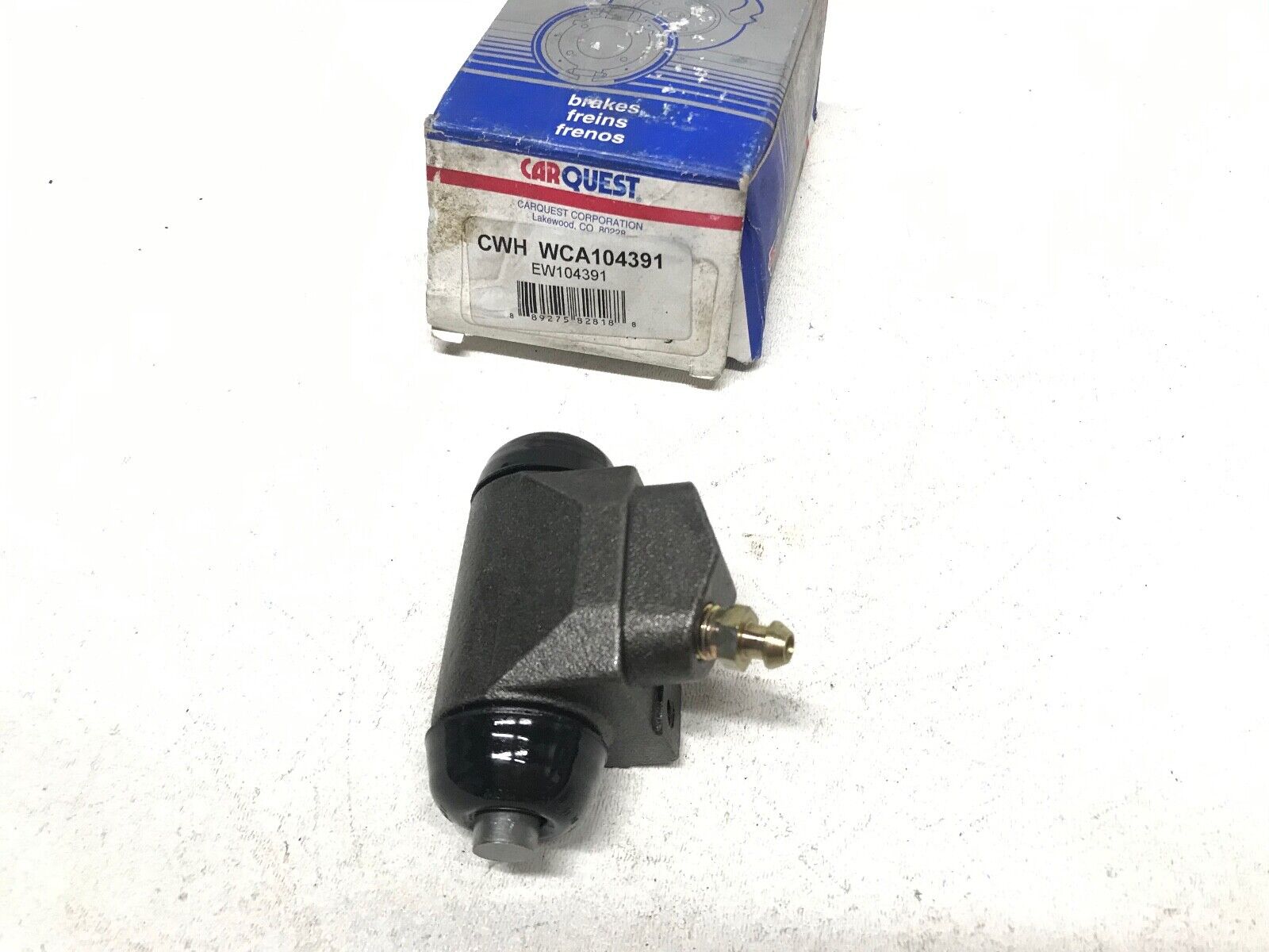Drum Brake Wheel Cylinder Rear Right CARQUEST WCA104391 EXP, Escort, LN7, Lynx - HotCarParts