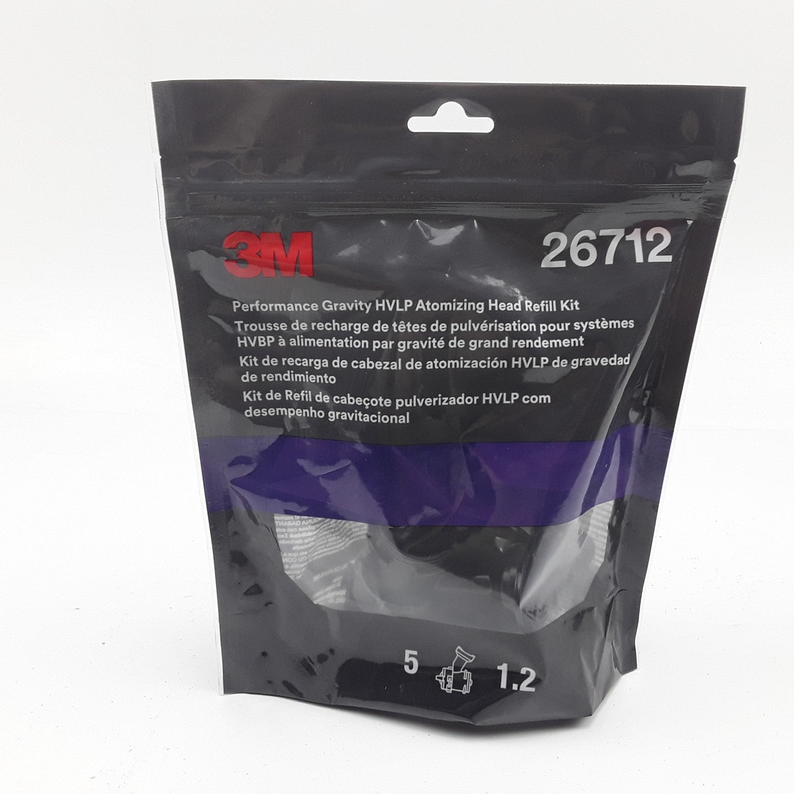 Atomizing Head Refill Kit For Clearcoats Waterborne Base Coats Single-Stage