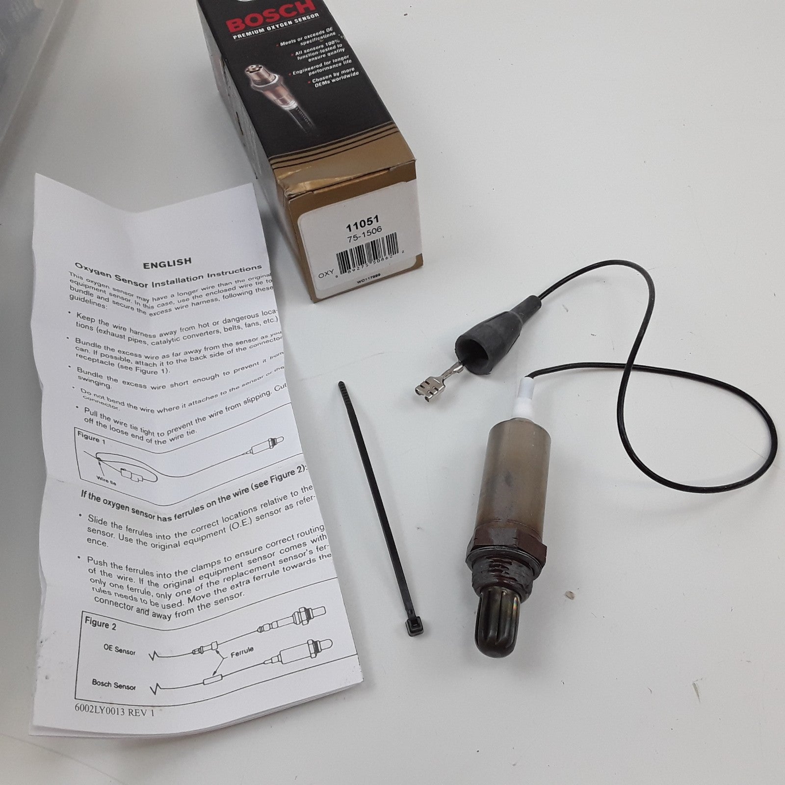 Oxygen Sensor Fits Volkswagen Saab Renault Nissan Jaguar Fiat Bertone 1977-1996