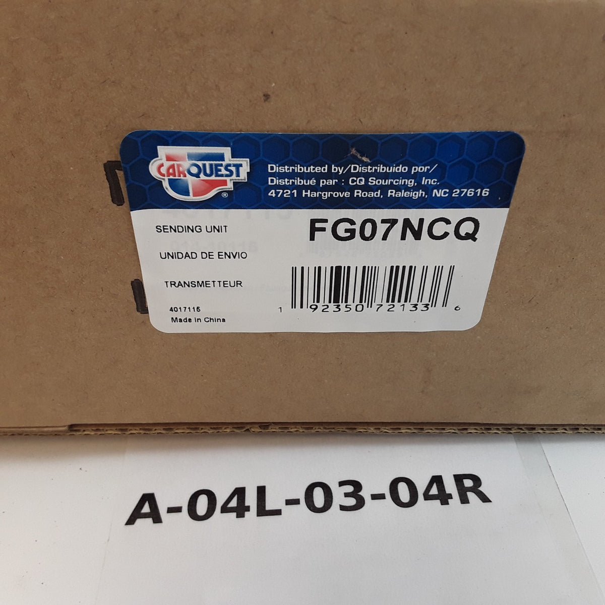 Carquest FG07NCQ Fuel Tank Sending Unit Fits Buick Oldsmobile Pontiac 1996-1997