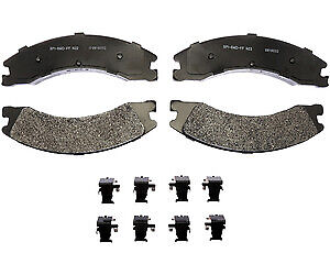 Medium Duty Metallic Rear Brake Pad Fits Ford E-450 Super Duty 2008-19 21