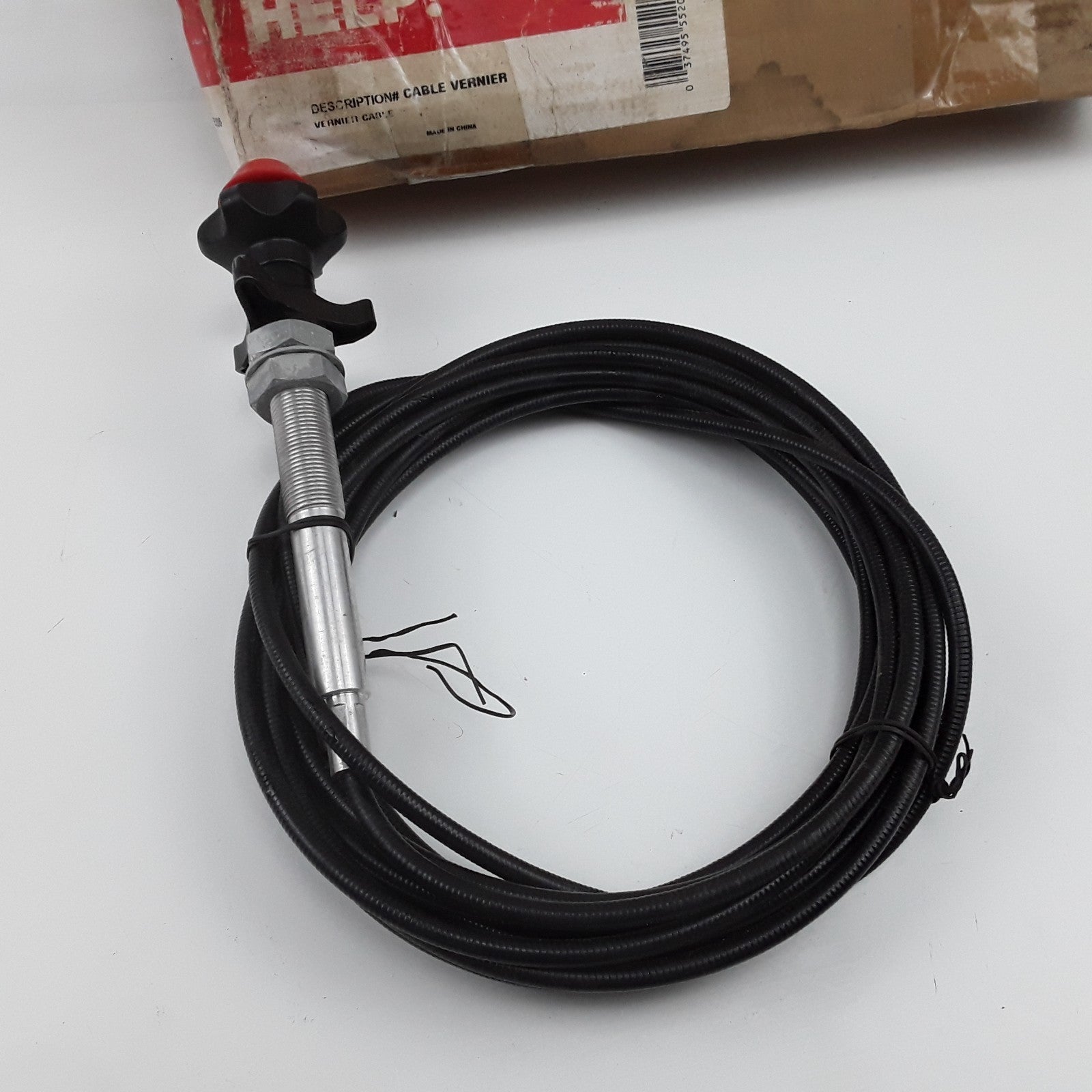 Dorman 55206 Multi-Purpose Control Cables With 2 In Black Knob 25 Feet Length
