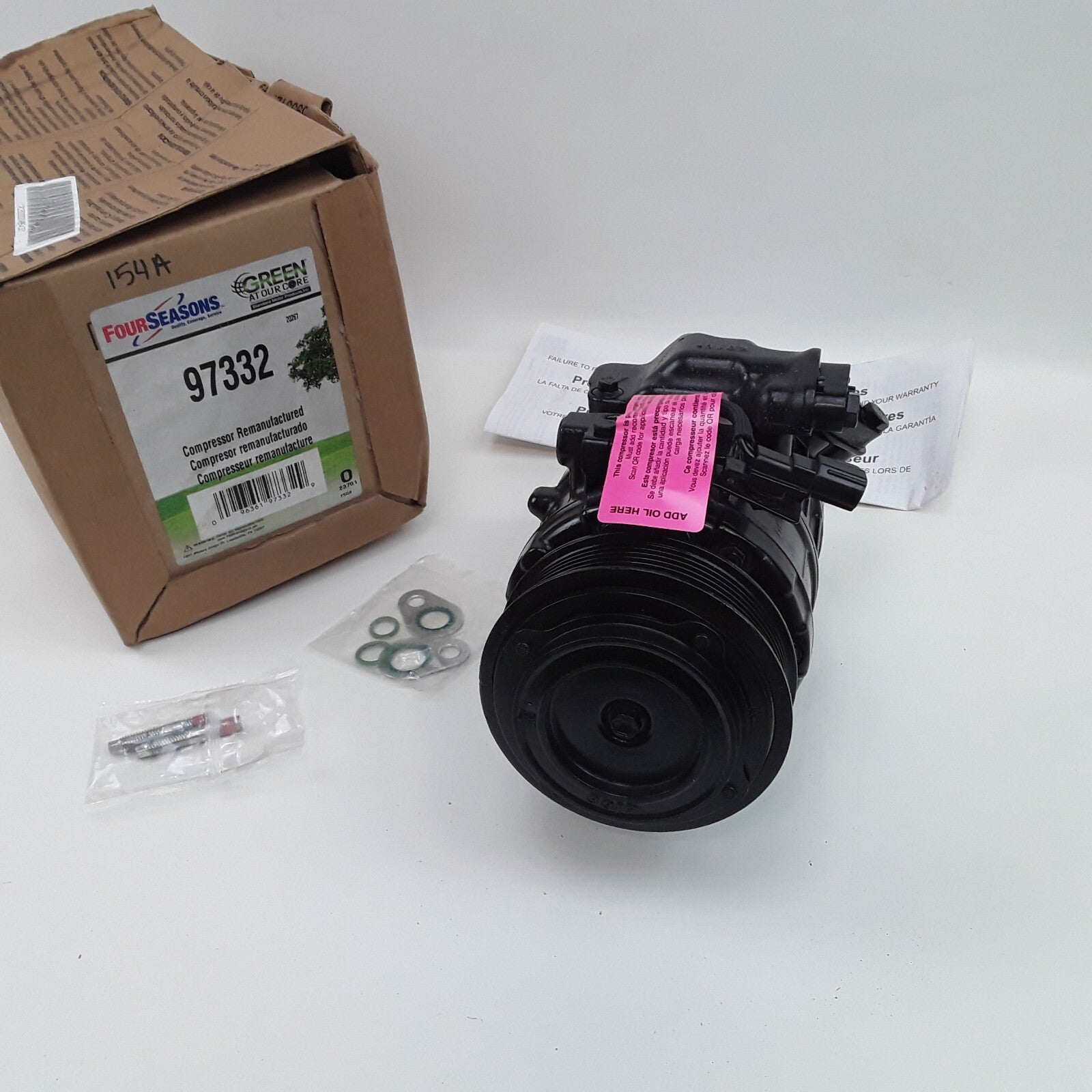 A/C Compressor Fits Ford Explorer 2011-2015 Police Interceptor Utility 2013-2015