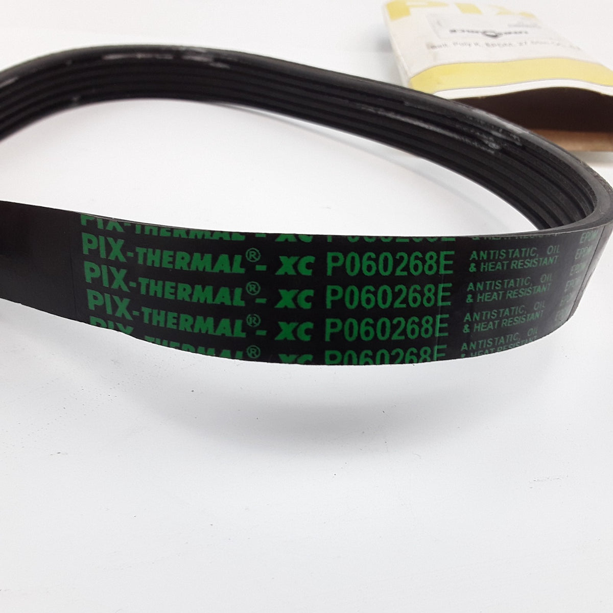 Pix-Thermal-xc P060268E ,14647119 Rubber Fan Belt EPDM 27.55" OC, 6R Forklift
