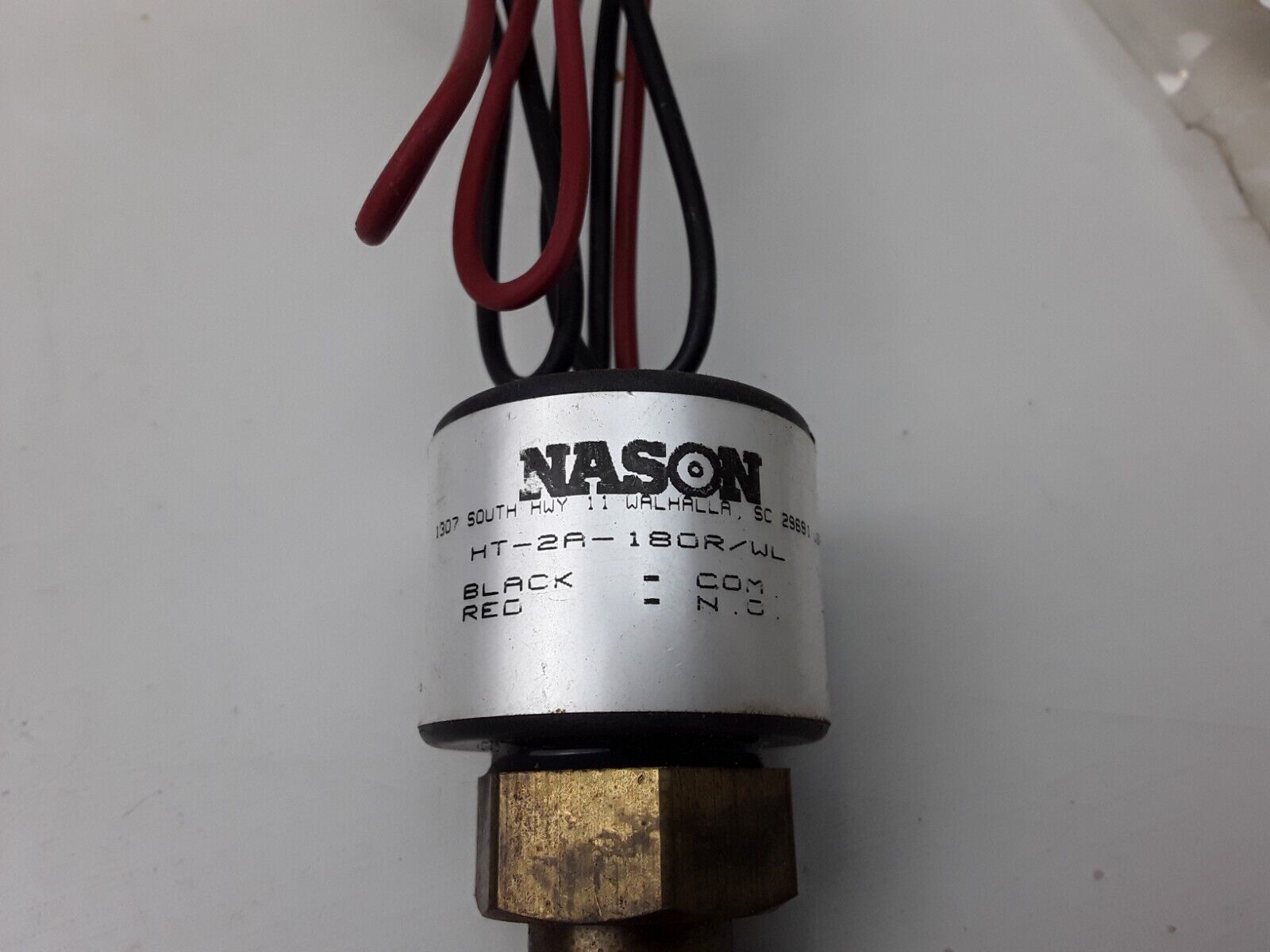 Nason HT-2A-220R/WL Transmission Temperature Thermostat Switch 180F NEW - HotCarParts