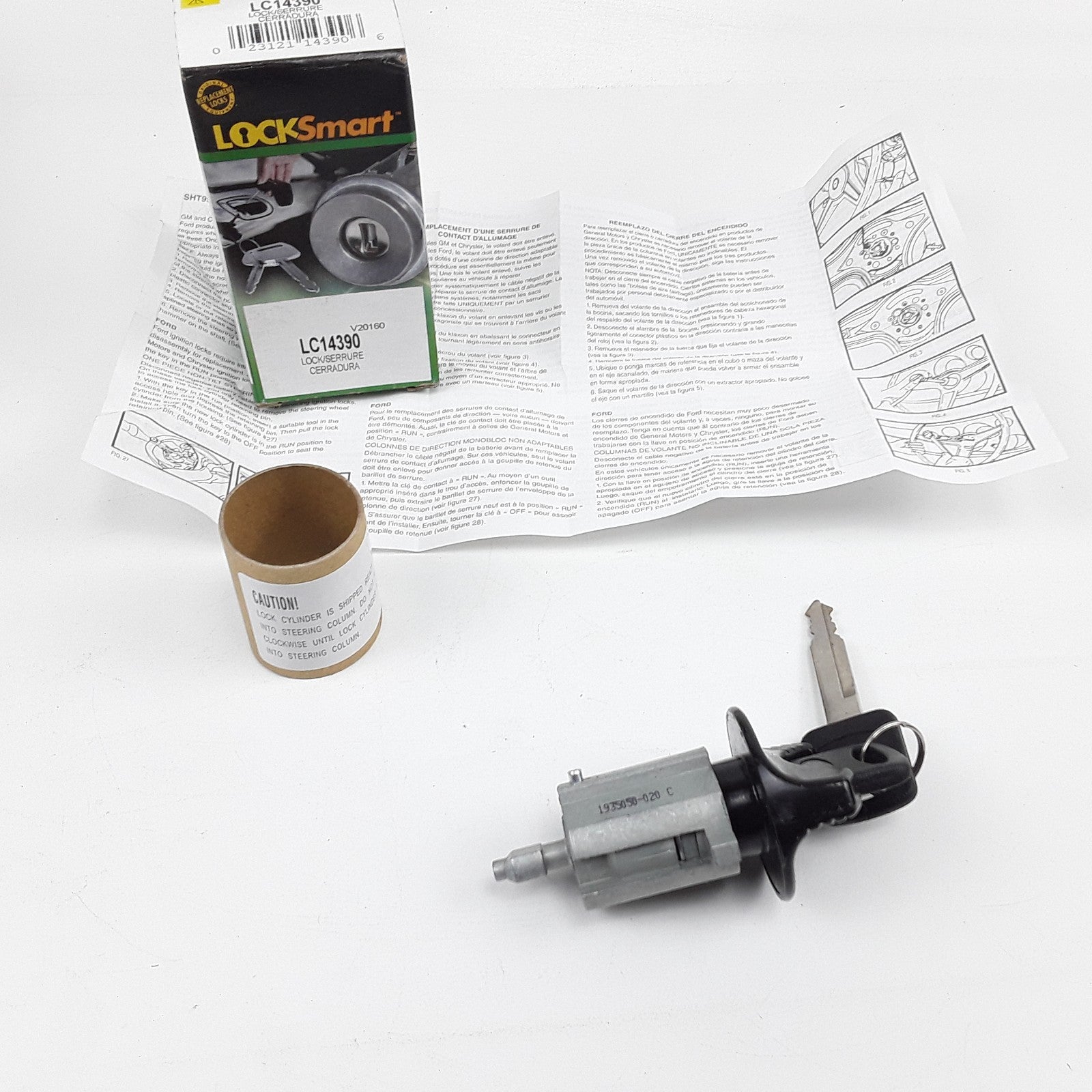 Ignition Lock Cylinder Fits Lincoln Mercury Ford (1990 1991 1992 1993 1994-1998)
