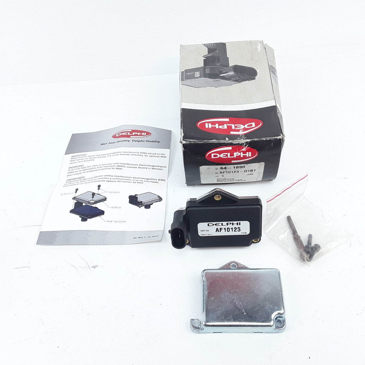Mass Air Flow Sensor Fits Chevrolet Buick Oldsmobile Pontiac 1990 1991 1992-1996