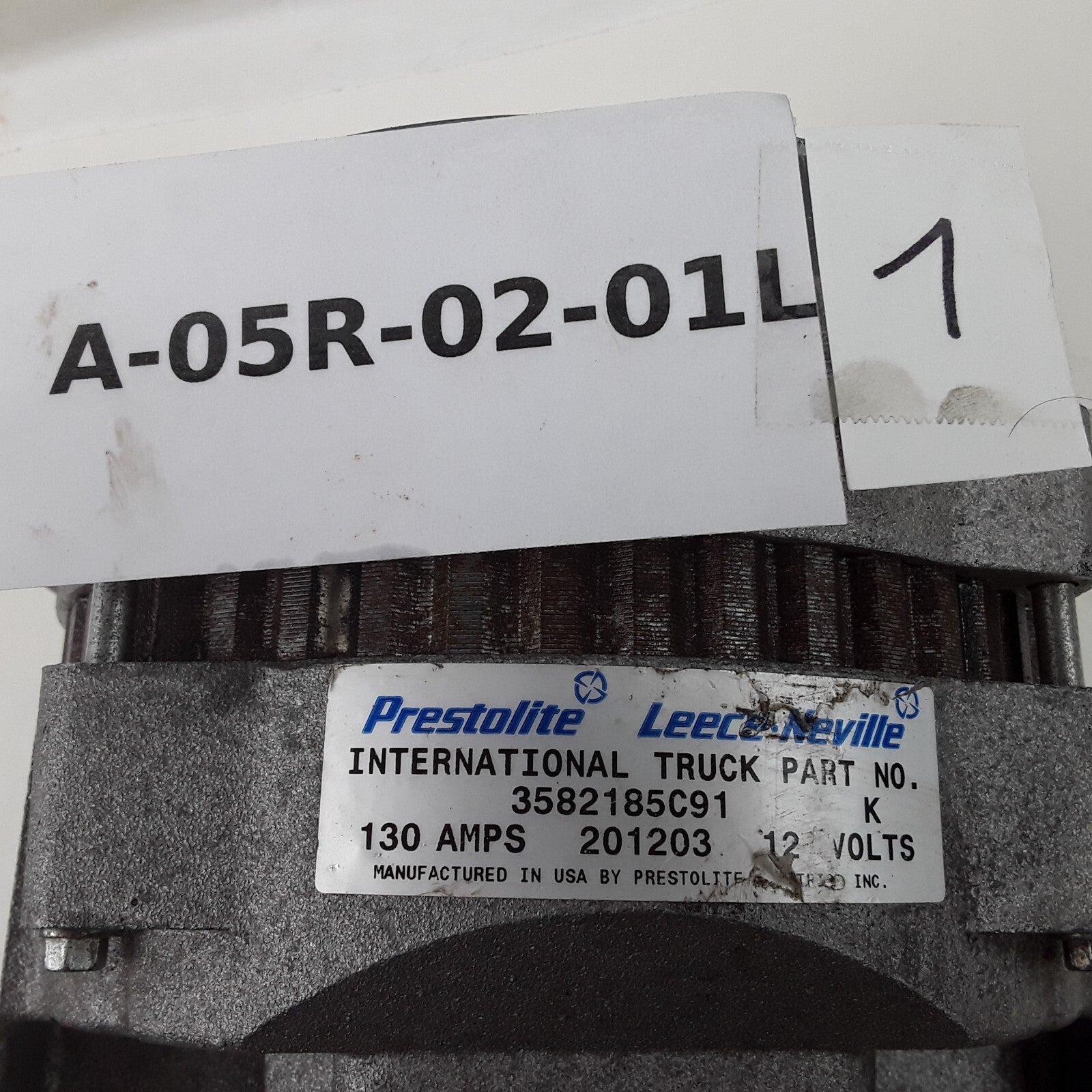 Leece Neville Prestolite 3582185C91 Alternator - 12 Volts Fits Heavy Duty Truck