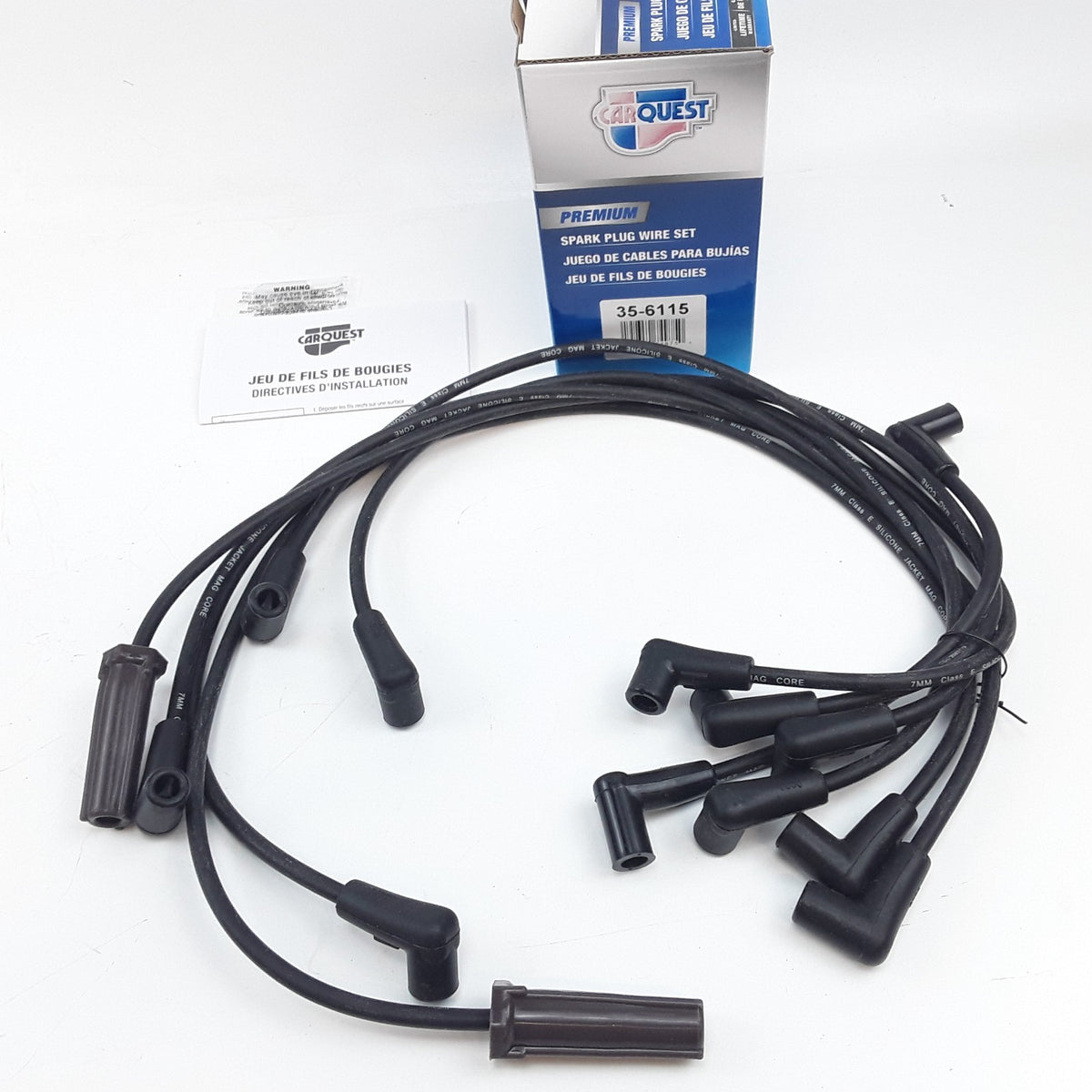 Spark Plug Wire Set Fits Chevrolet Caprice Commercial Chassis (1992) 4.3L-V6