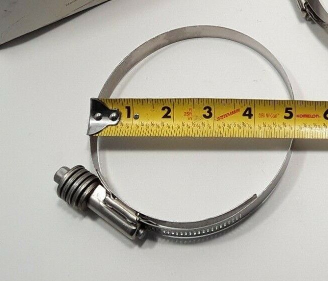 1PC Ideal-Tridon 45500 Stainless Steel Hose Clamp 4 1/4 - 5 1/8 (108-130mm) - HotCarParts