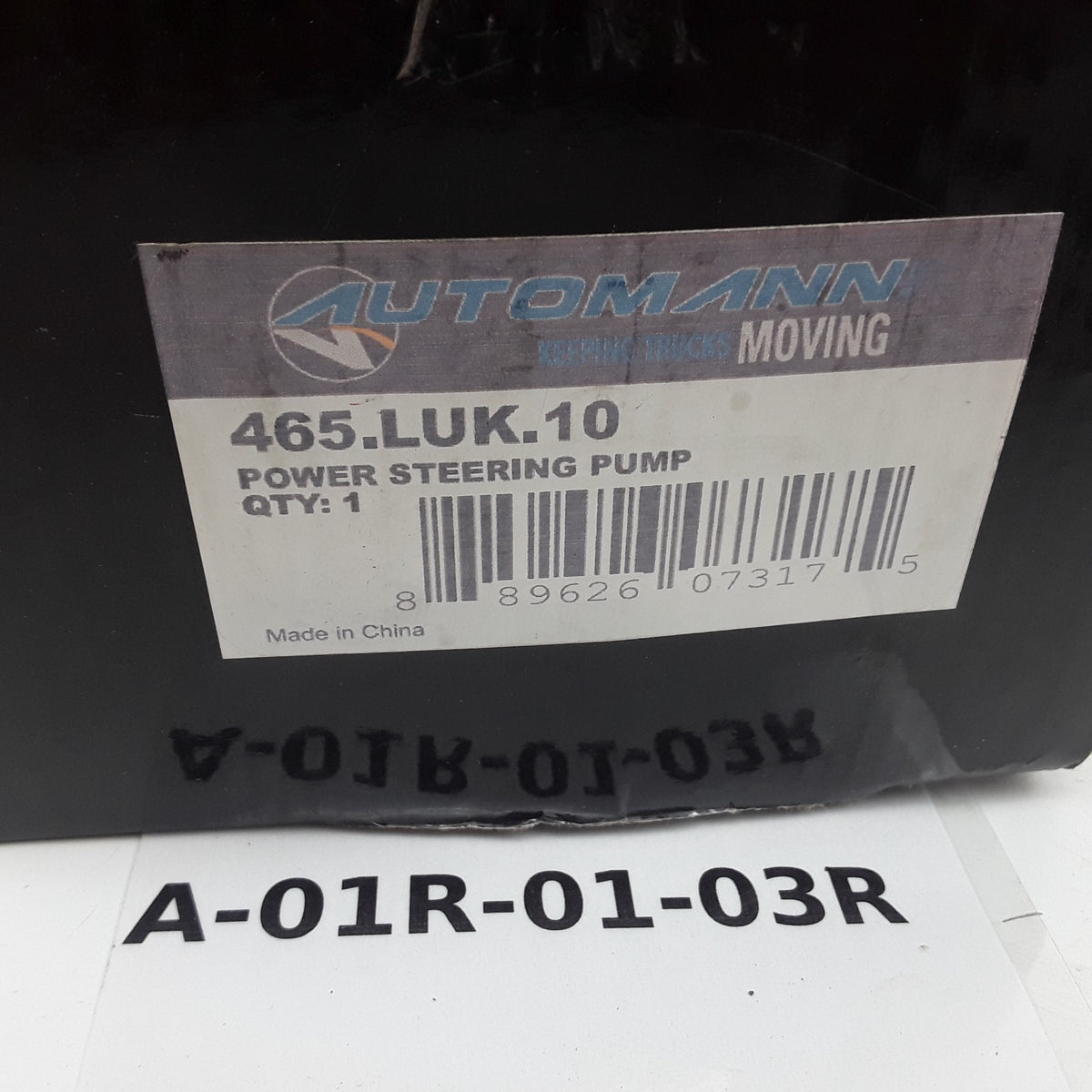 Automann 465.LUK.10 Power Steering Pump Right-hand Rotation For IHC 3542059C91