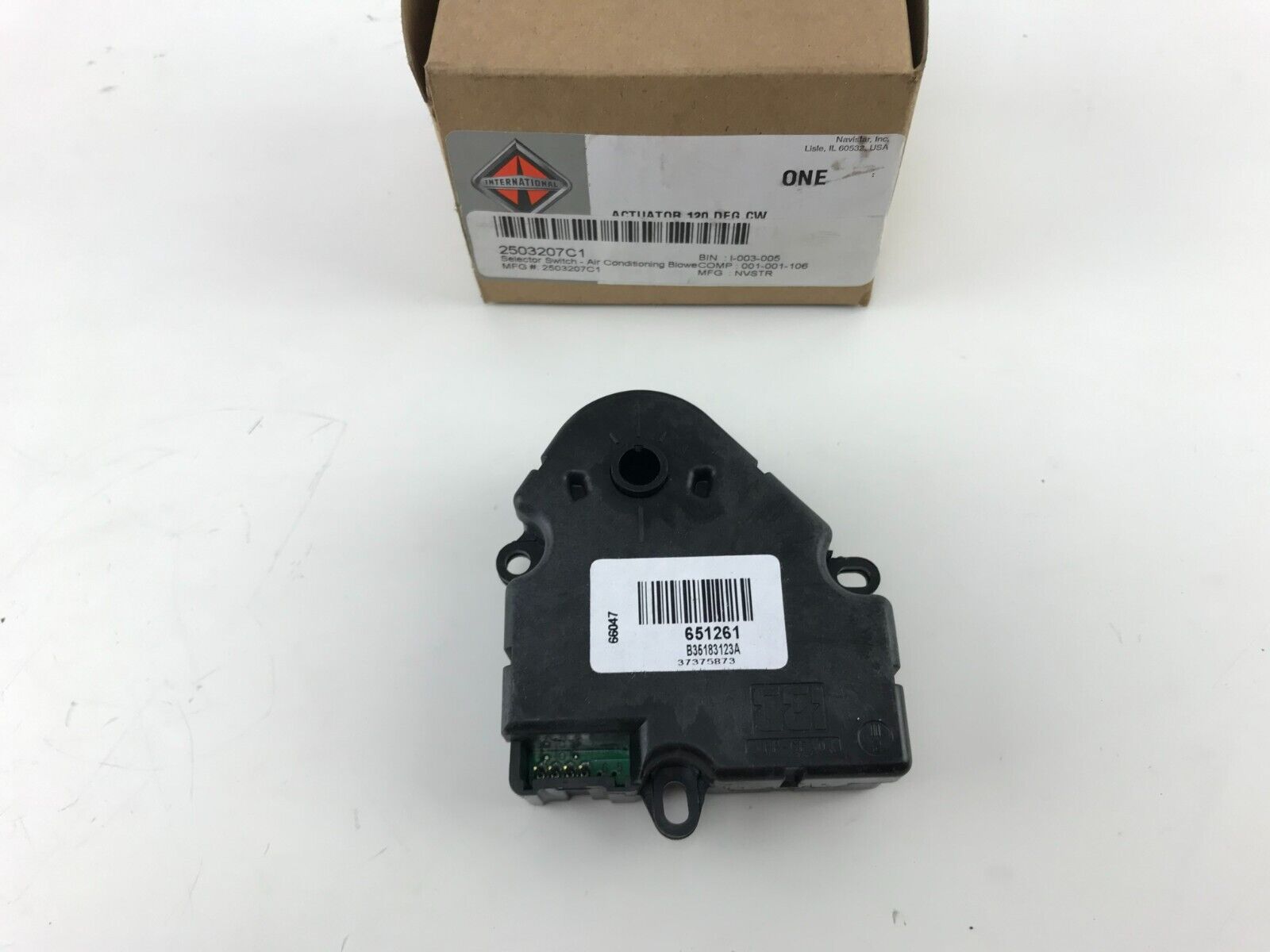 GENUINE OEM International 2503207C1 SWITCH, AIR CONDITIONER ACTUATOR FAST SHIPP - HotCarParts