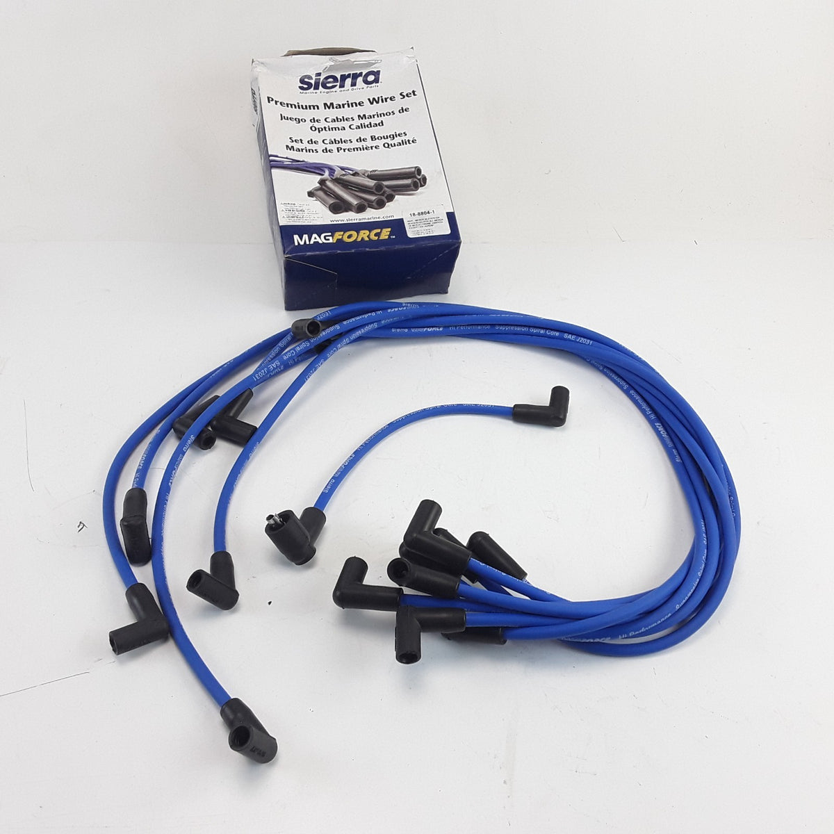 Spark Plug Wire Set For All Mercury V8 W/ Electronic Ignition Except 454 Hi-Perf