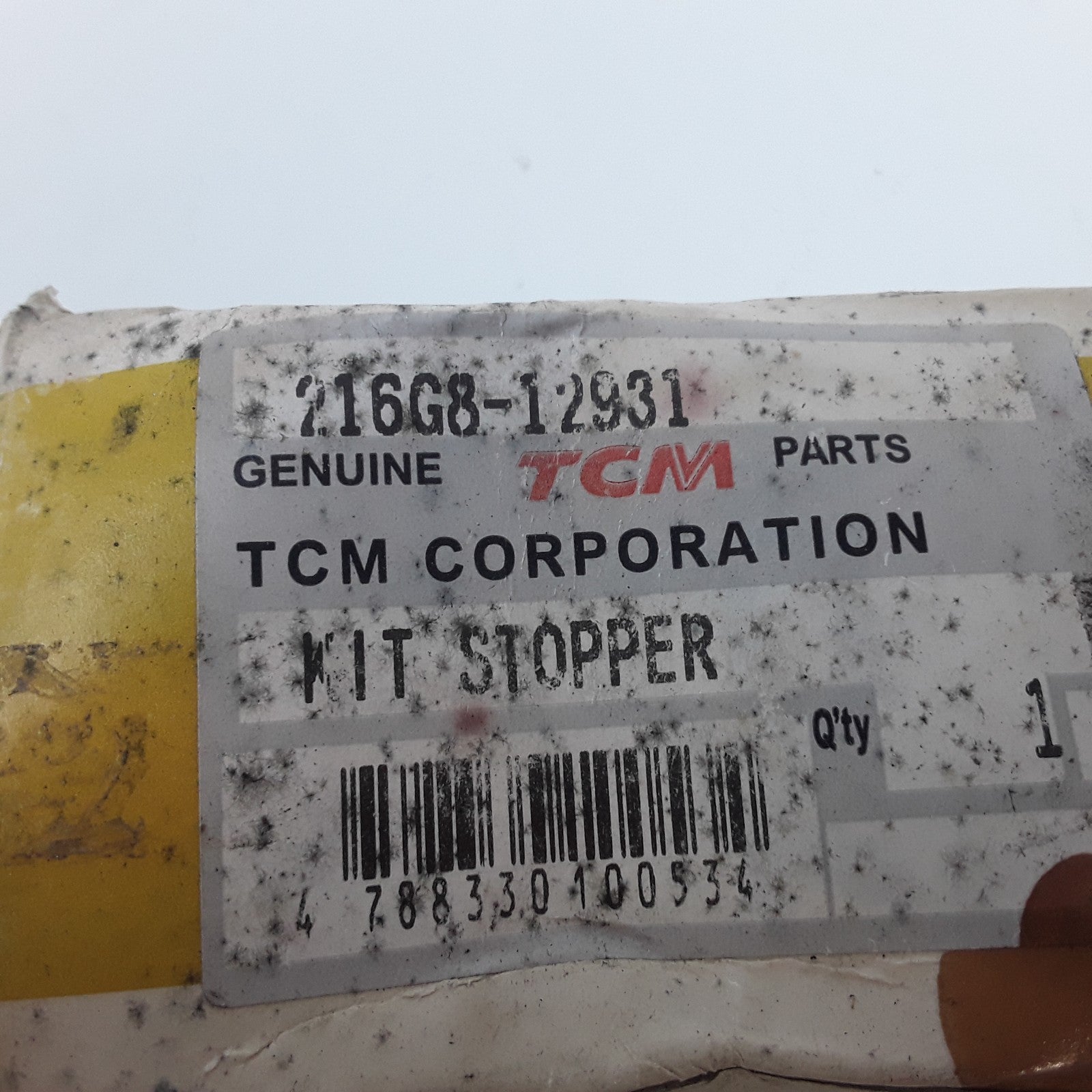 Fork Stop Stopper Kit For TCM Corporation UniCarriers forklifts 216G8-12931