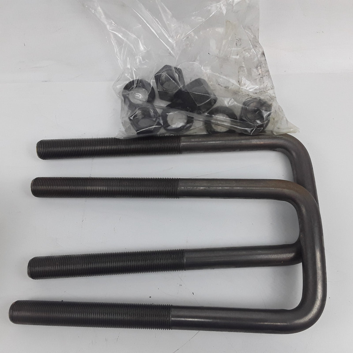 Automann AUBK8264-104 Leaf Spring Axle U-Bolt Kit 7/8-in X 4-in 10-1/2 SQ LH8 26