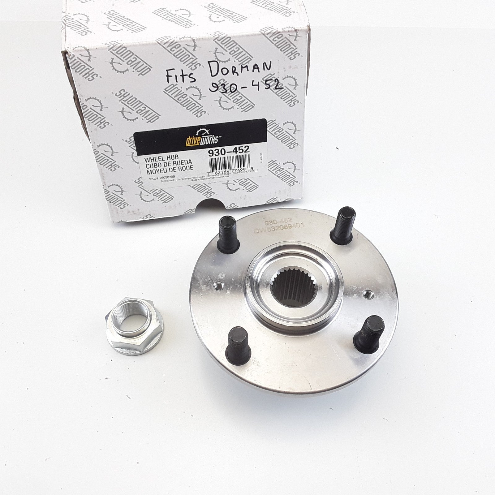 Wheel Hub Front Fits Honda Accord 1998 1999 2000 2001 2002 2003 2004 05 06 07 08