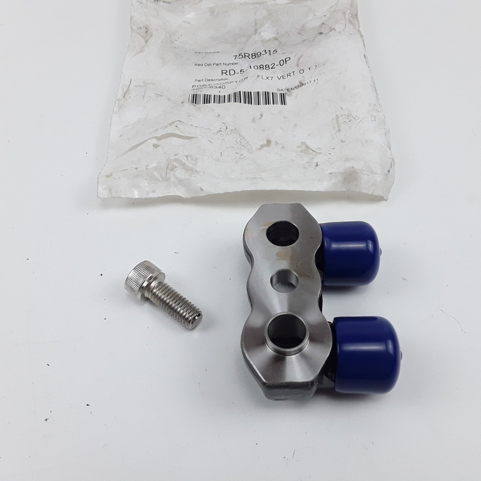 Red Dot 75R89315 Tube-O Discharge & Suction A/C Compressor Fitting Manifold FLX7
