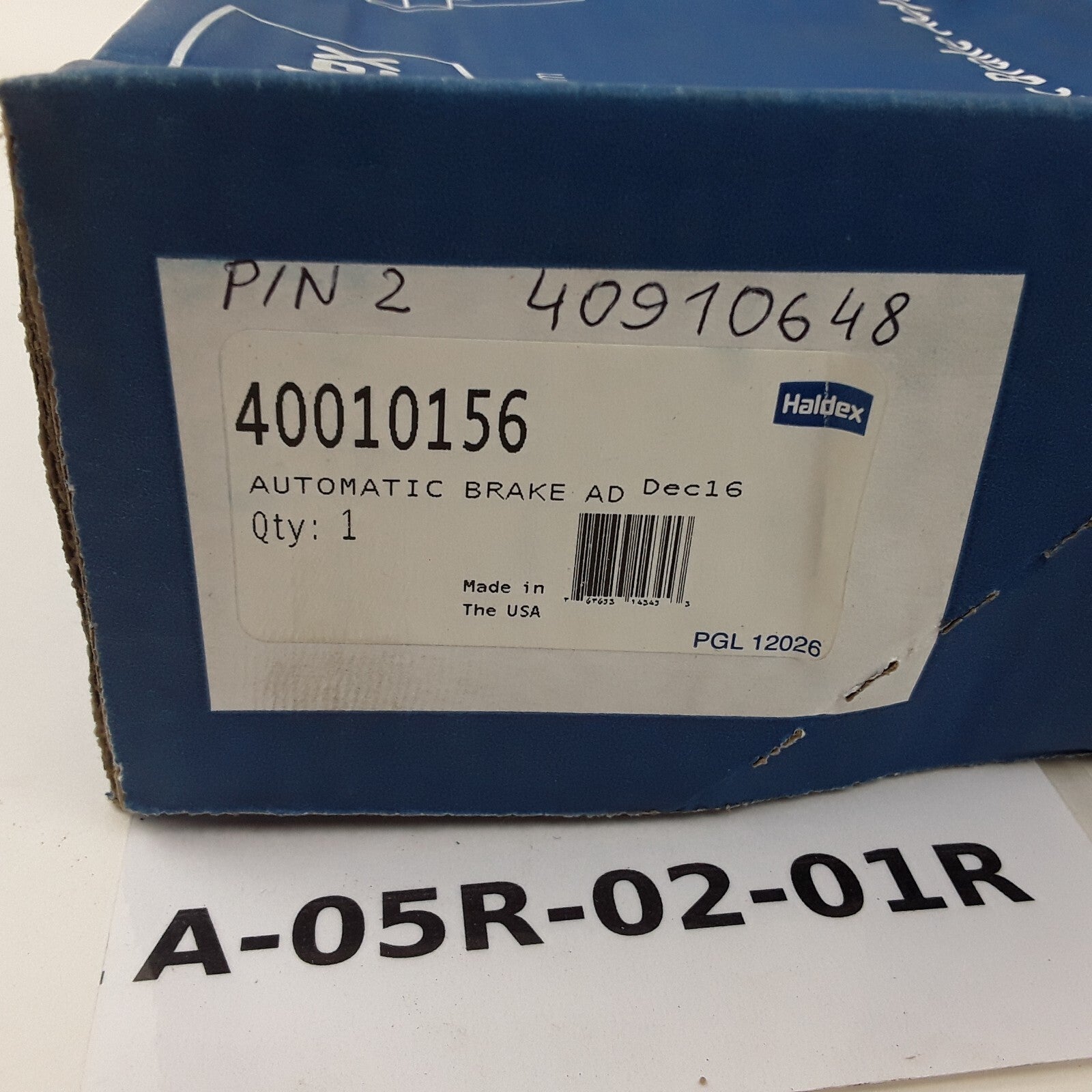 Haldex 40010156 - Air Brake Automatic Slack Adjuster 1-1/2"-28 Heavy Duty