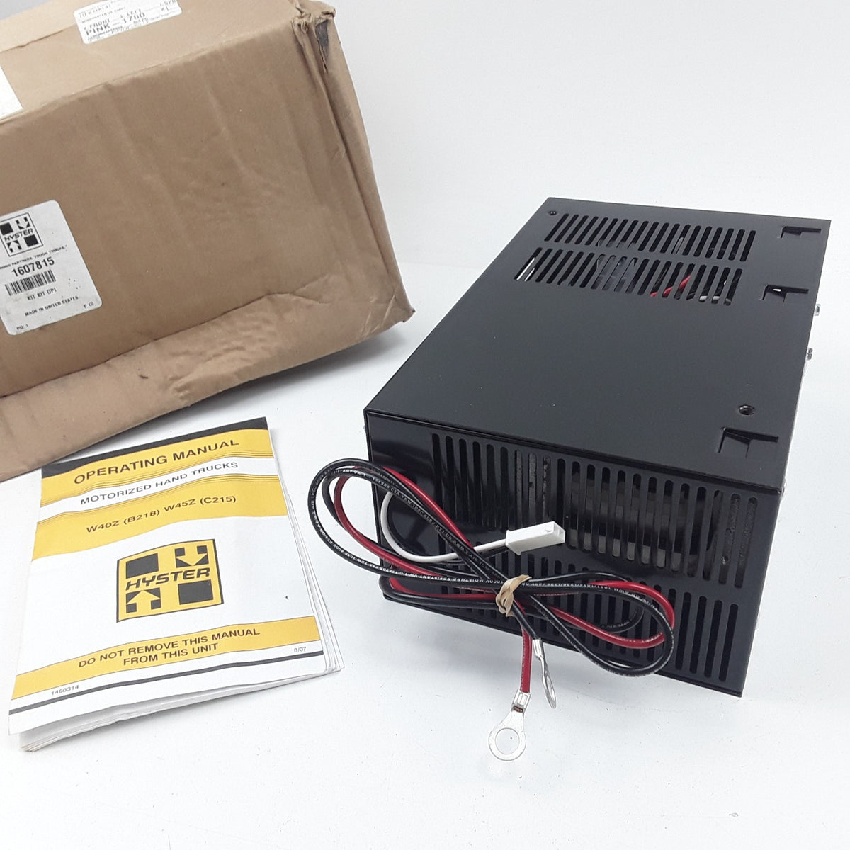 Hyster 1607815 Battery Charger For Hyster Forklift W45Z (C215) W40Z (B218) 24V