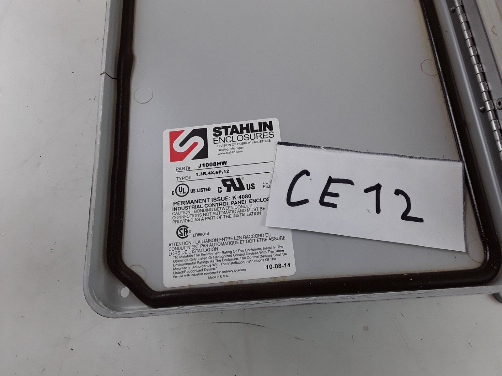 STAHLIN J1008HW Fiberglass Electrical Control Panel Enclosure Box 1,3R,4X,6P,12 - HotCarParts