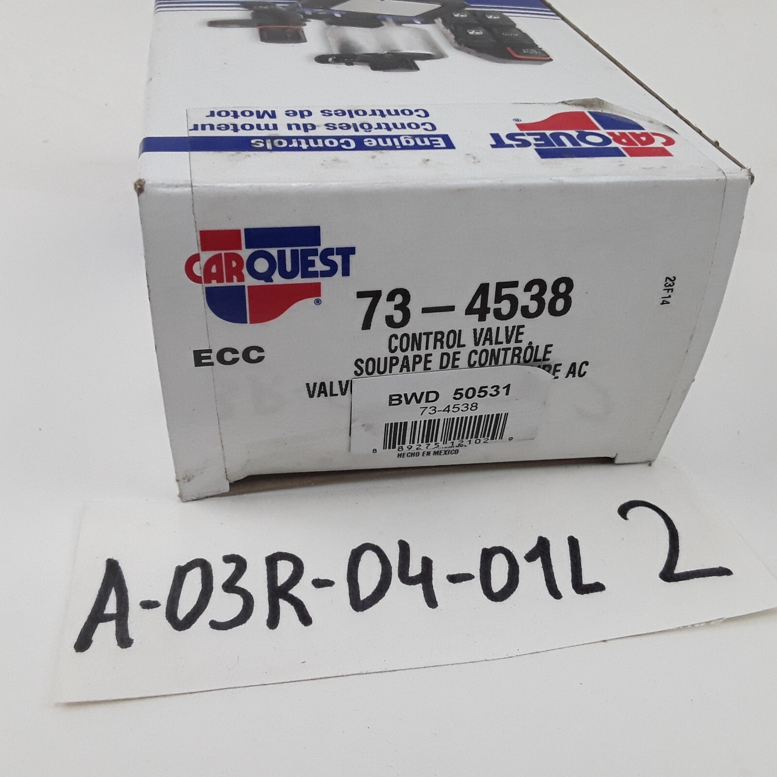 BWD 50531 Idle Air Control Valve Fits Nissan Maxima INFINITI I35 I30 (1999-2002)