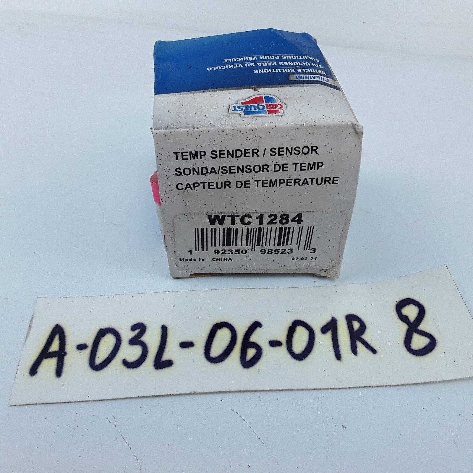 Engine Cooling Coolant Fan Switch WTC1284 Fits Audi TT Quattro (2001-2002)